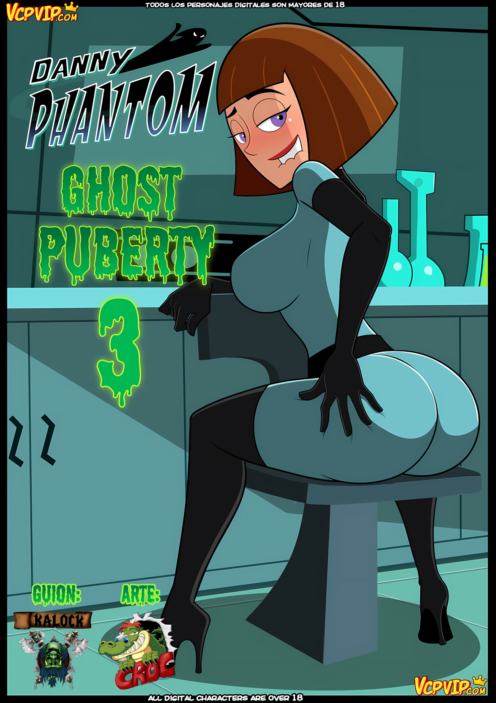 Ghost Puberty [Milky Bunny], Ghost Puberty 3, page 1 of 41