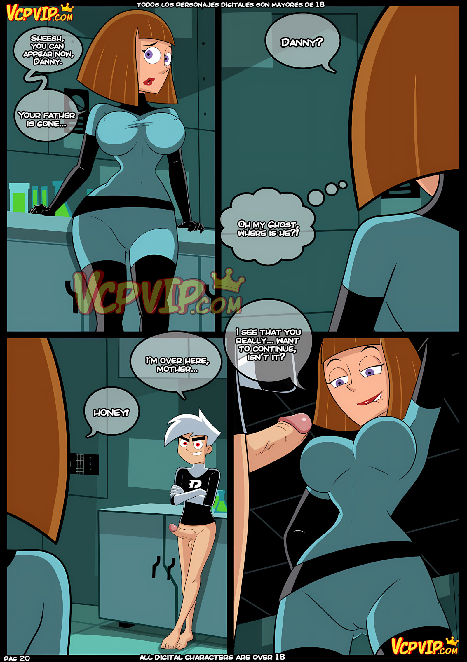 Ghost Puberty [Milky Bunny], Ghost Puberty 3, page 21 of 41