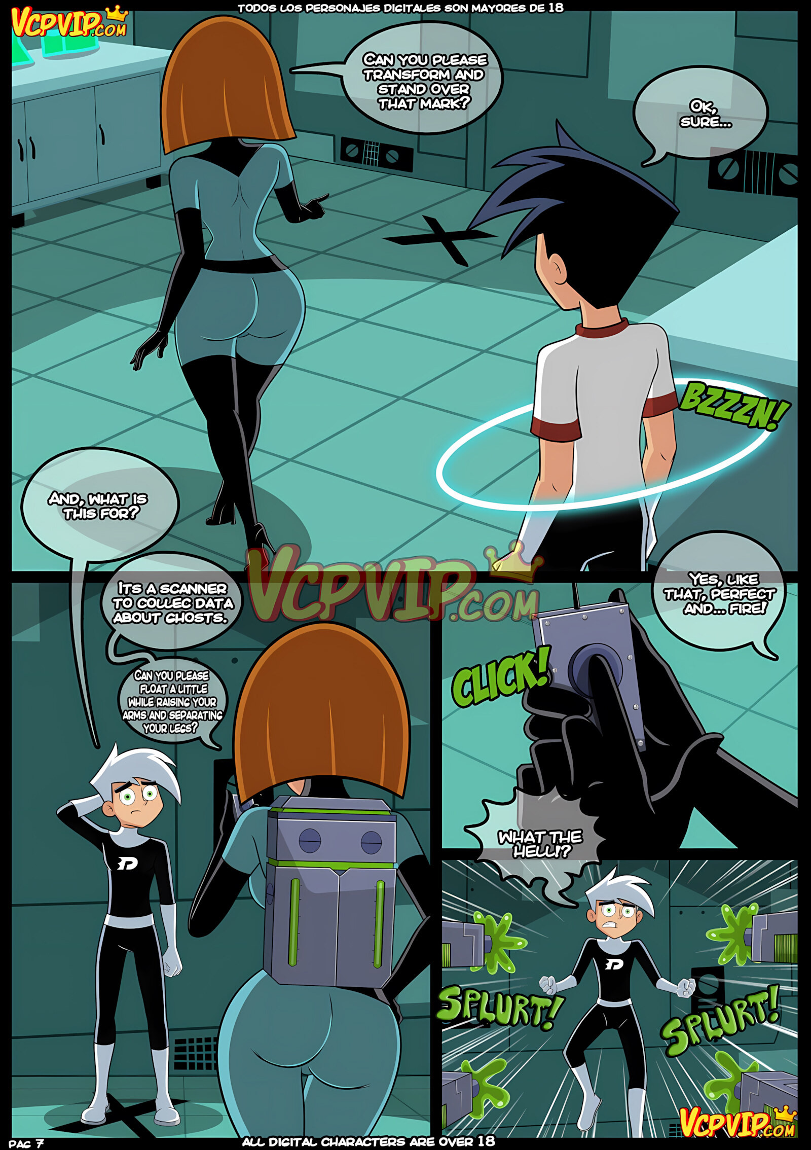 Ghost Puberty [Milky Bunny], Ghost Puberty 3, page 8 of 41