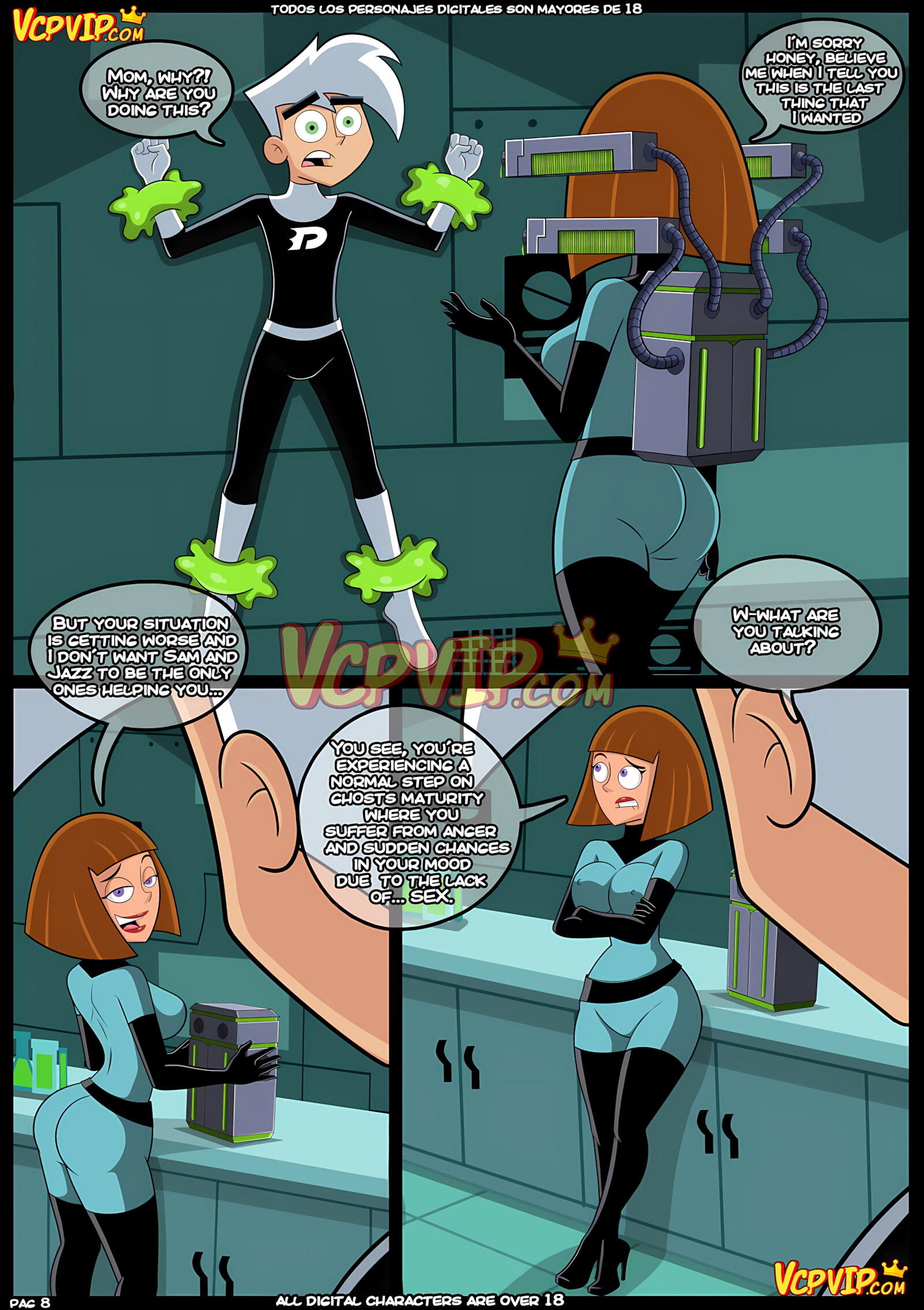 Ghost Puberty [Milky Bunny], Ghost Puberty 3, page 9 of 41