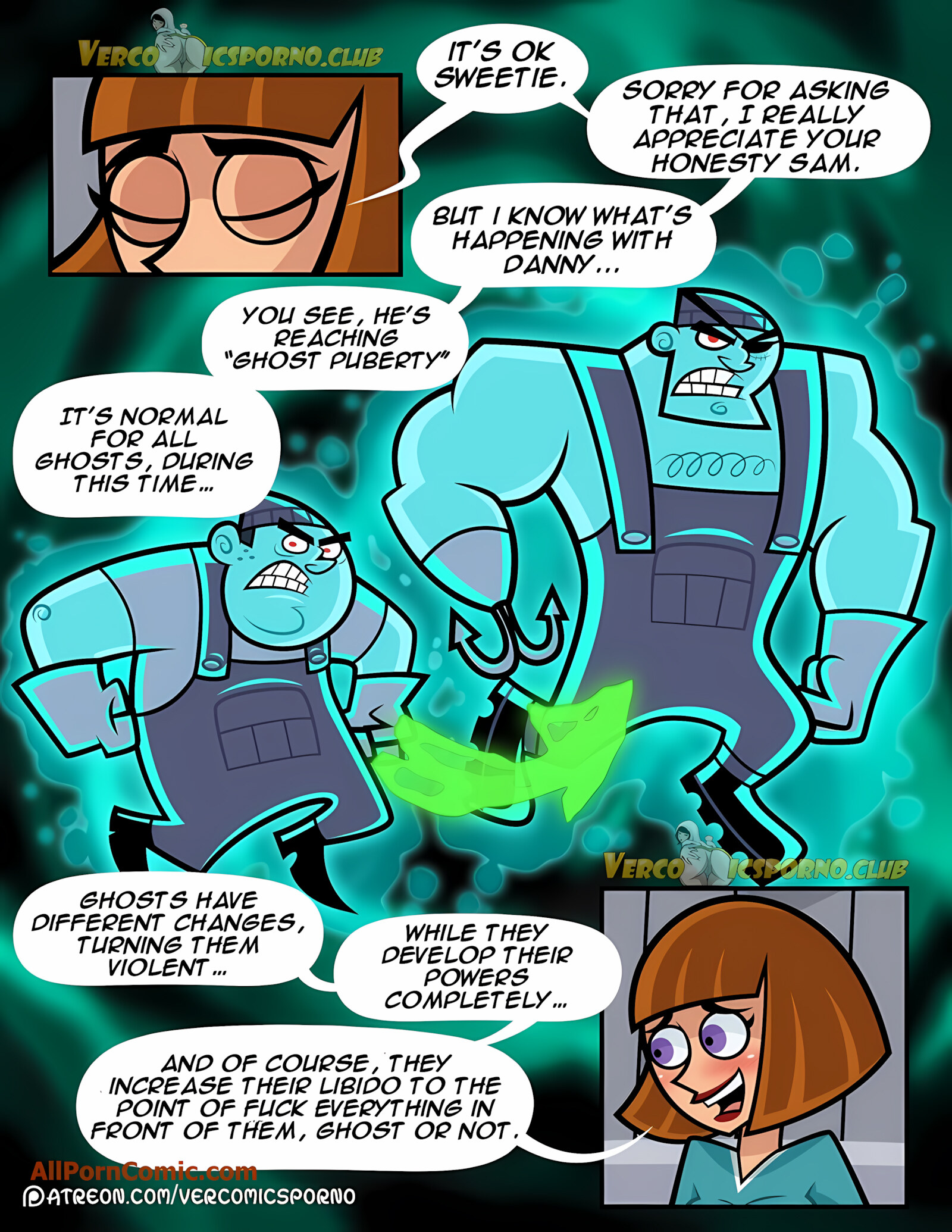 Ghost Puberty [Milky Bunny], Ghost Puberty 1, page 9 of 36