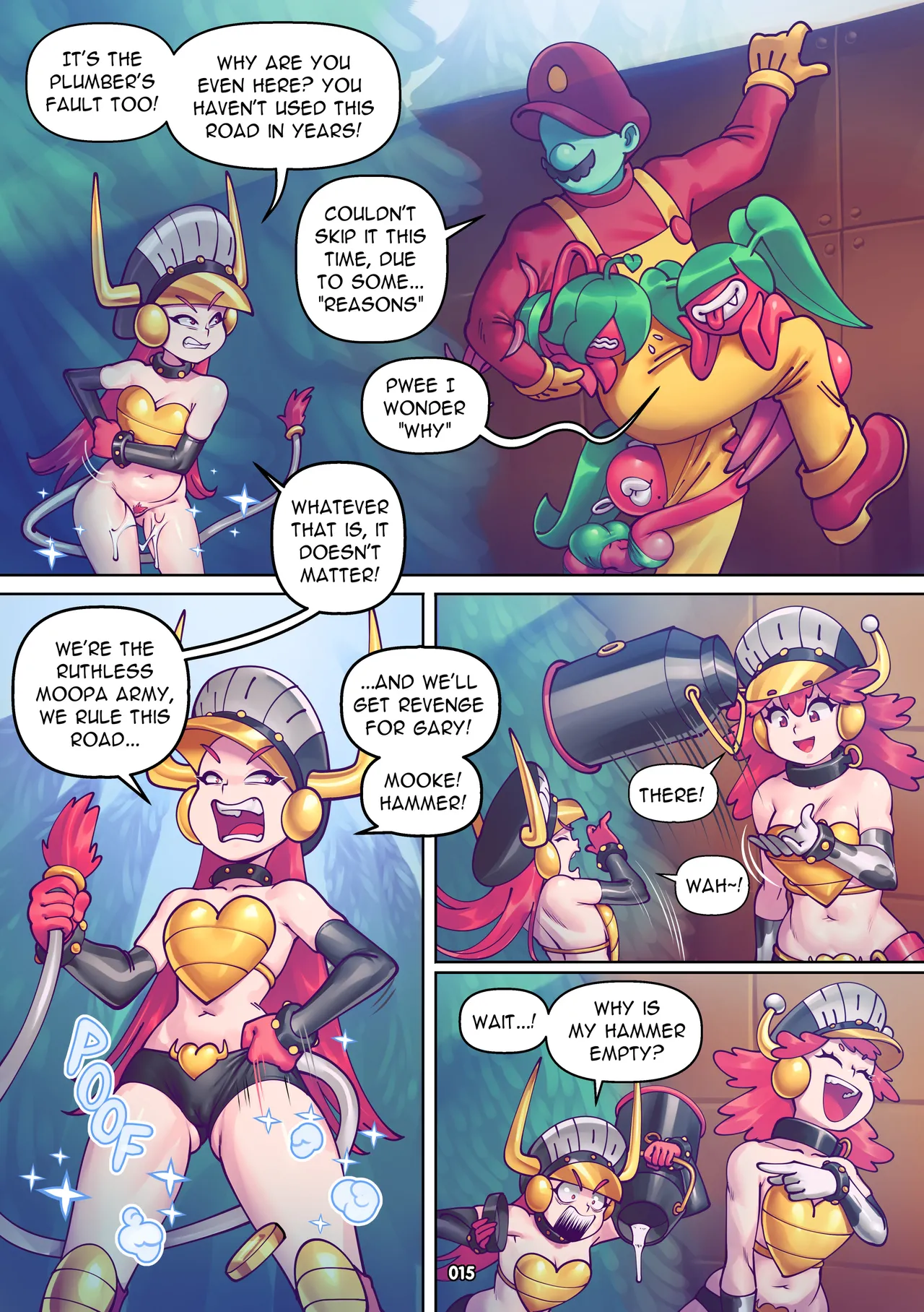 Plumber + Princess (Super Mario Bros.), Plumber + Princess 4 [Supersatanson], page 16 of 23