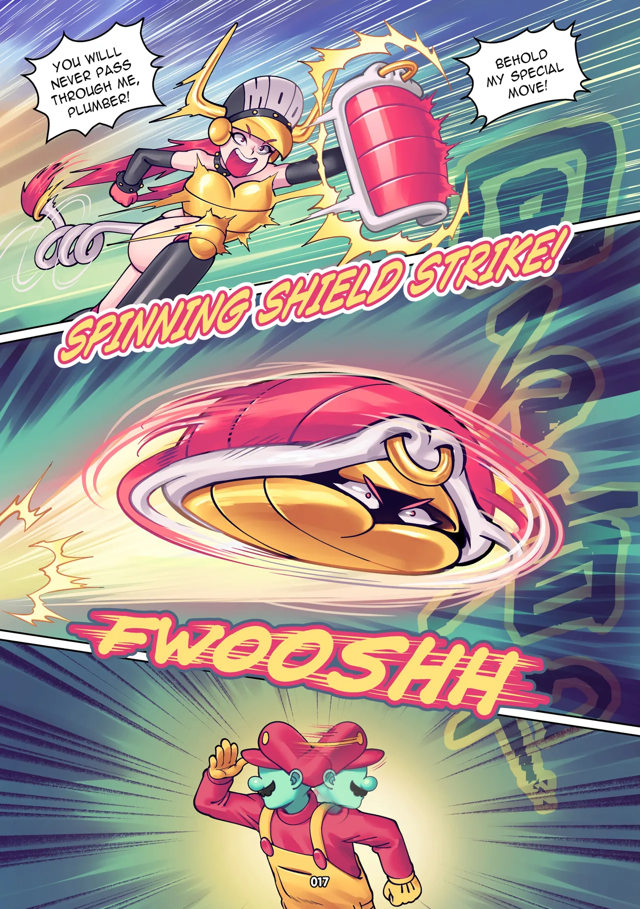 Plumber + Princess (Super Mario Bros.), Plumber + Princess 4 [Supersatanson], page 18 of 23