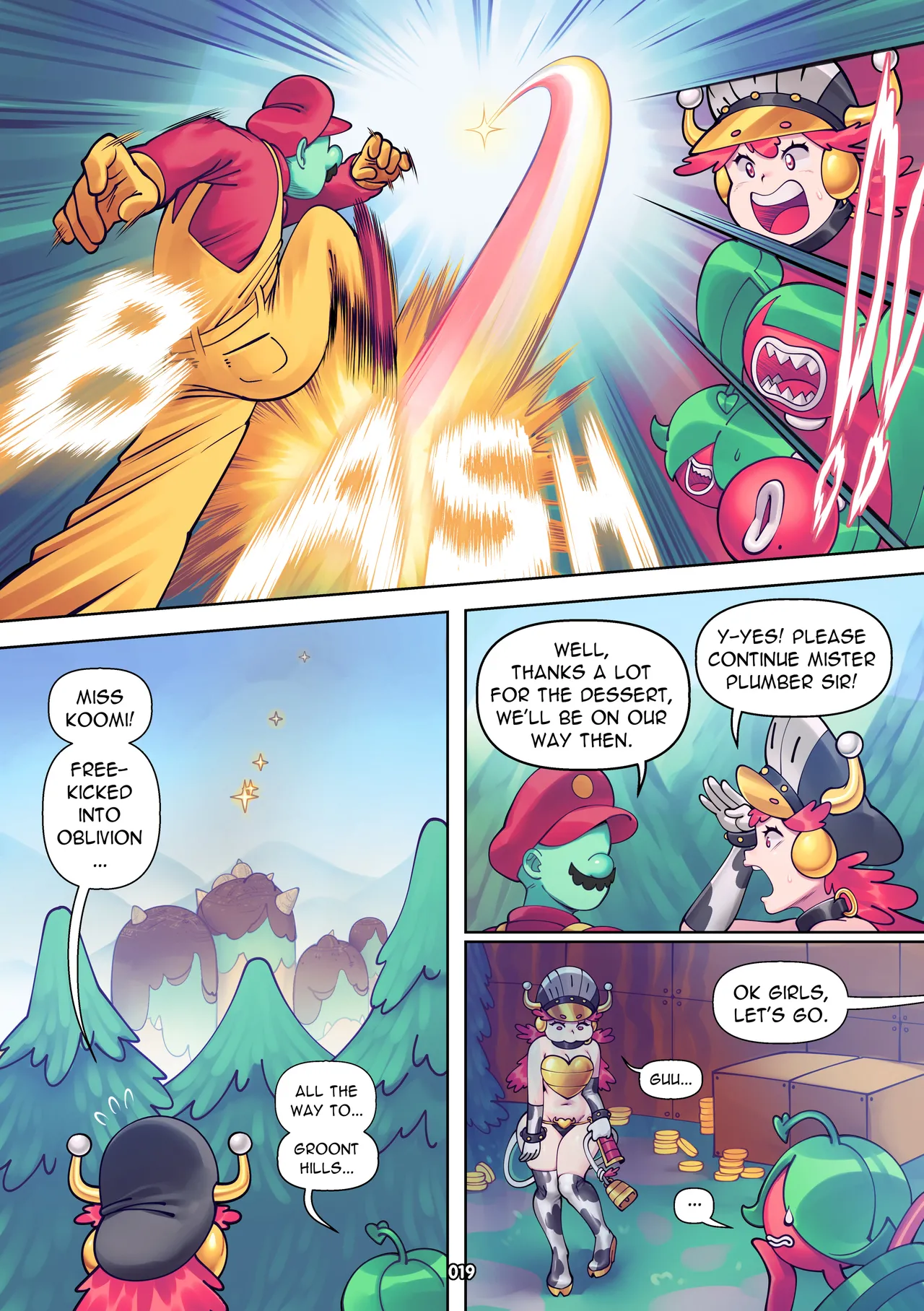 Plumber + Princess (Super Mario Bros.), Plumber + Princess 4 [Supersatanson], page 20 of 23