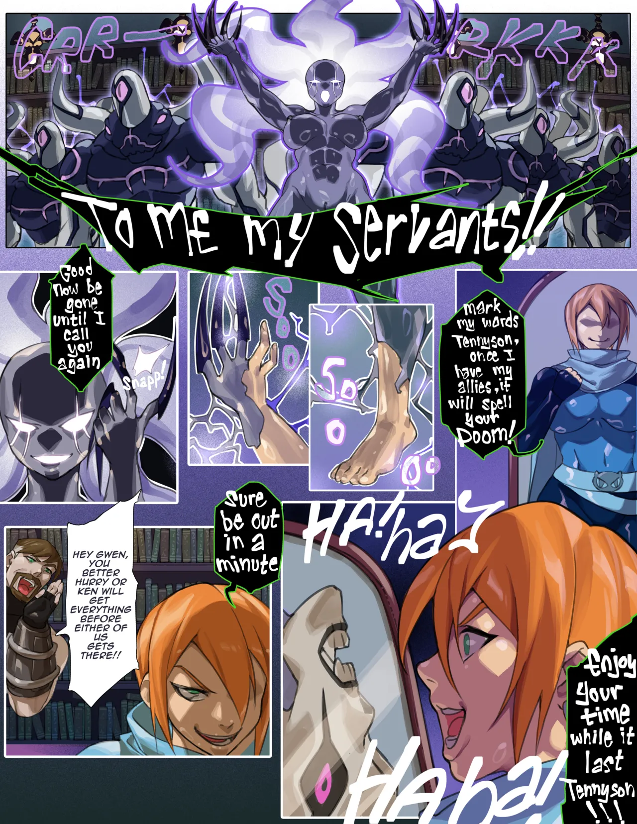 Gwen Freaked [Ben 10], Gwen Freaked [possession hub], page 13 of 14