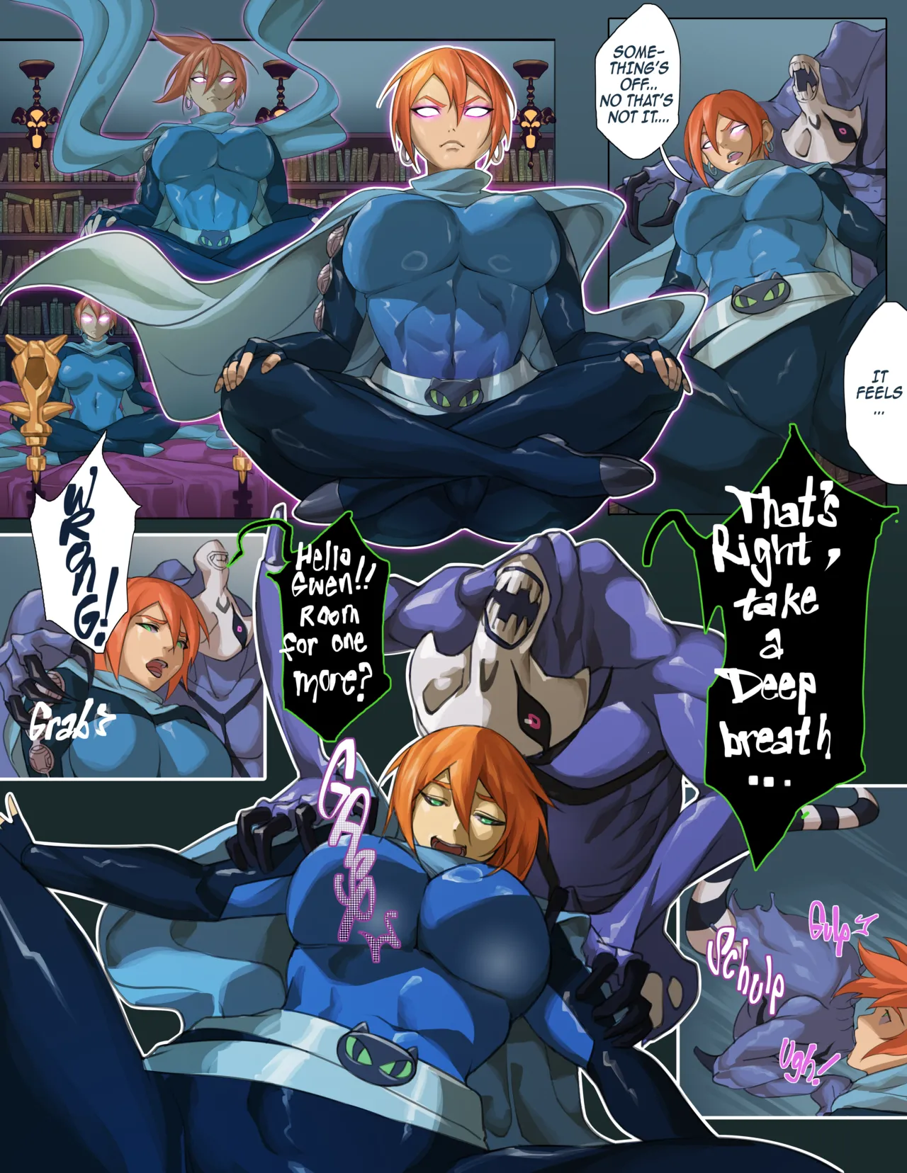Gwen Freaked [Ben 10], Gwen Freaked [possession hub], page 3 of 14