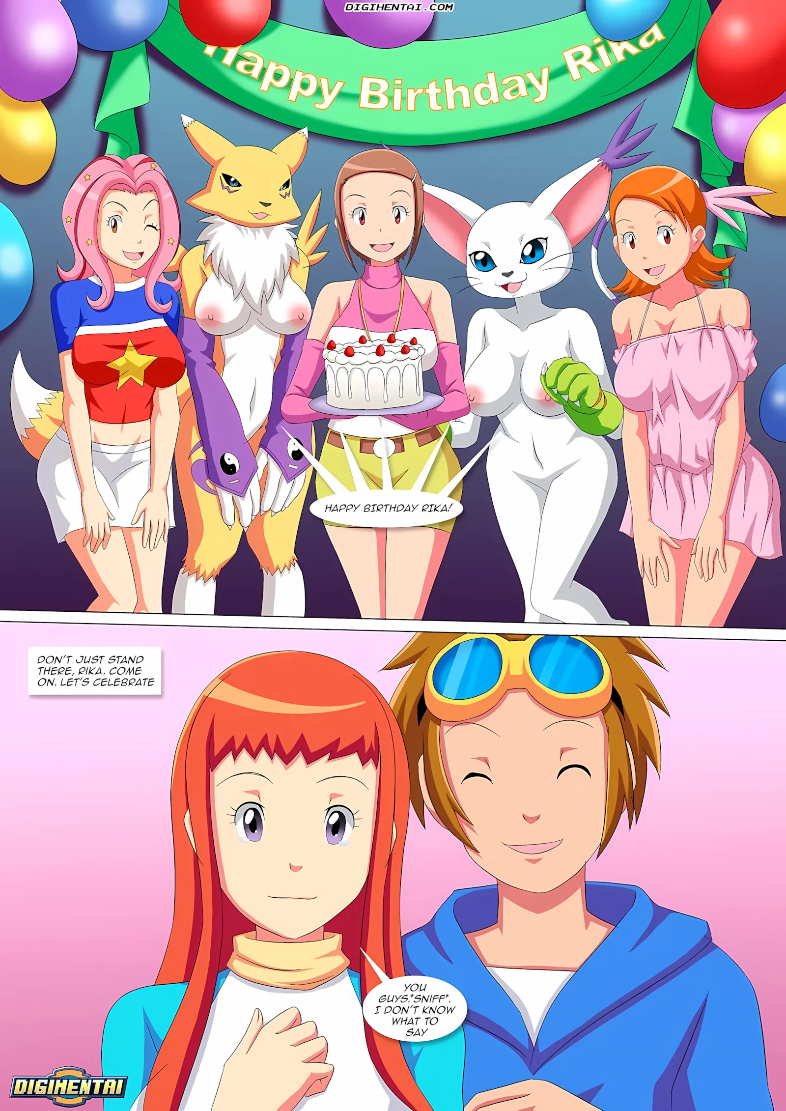 Happy Birthday Rika (Digimon) [Palcomix], 2 . Happy Birthday Rika - Chapter 2 (Digimon) [Palcomix], page 6 of 21