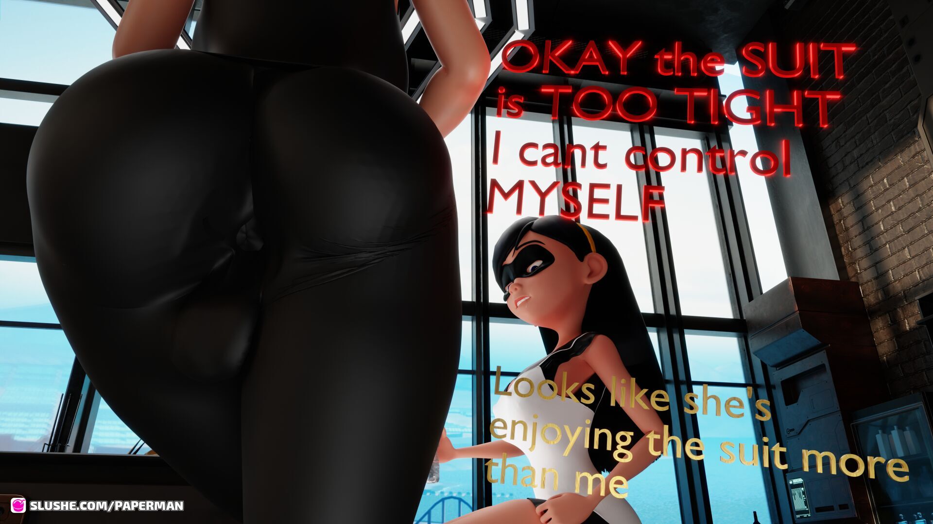 Helen Parr’s new suit [Paperman], Helen Parr's new suit, page 5 of 9