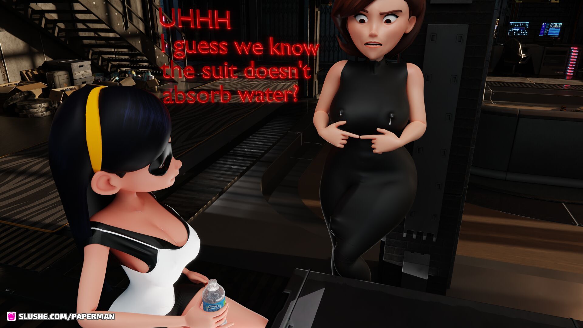 Helen Parr’s new suit [Paperman], Helen Parr's new suit, page 6 of 9