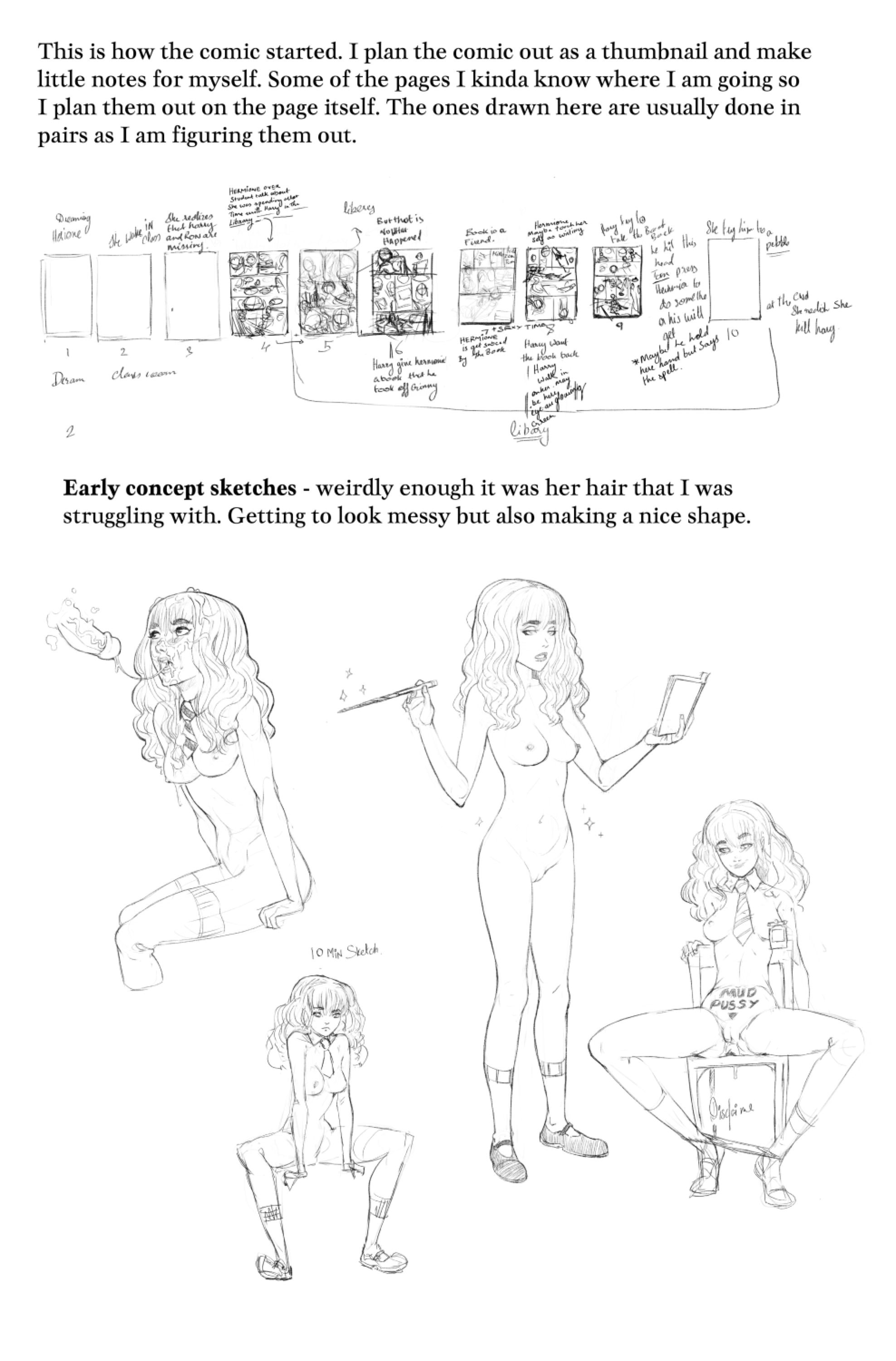 Hermione Granger And The Whorecrux [Disclaimer], Hermione Granger And The Whorecrux, page 14 of 17