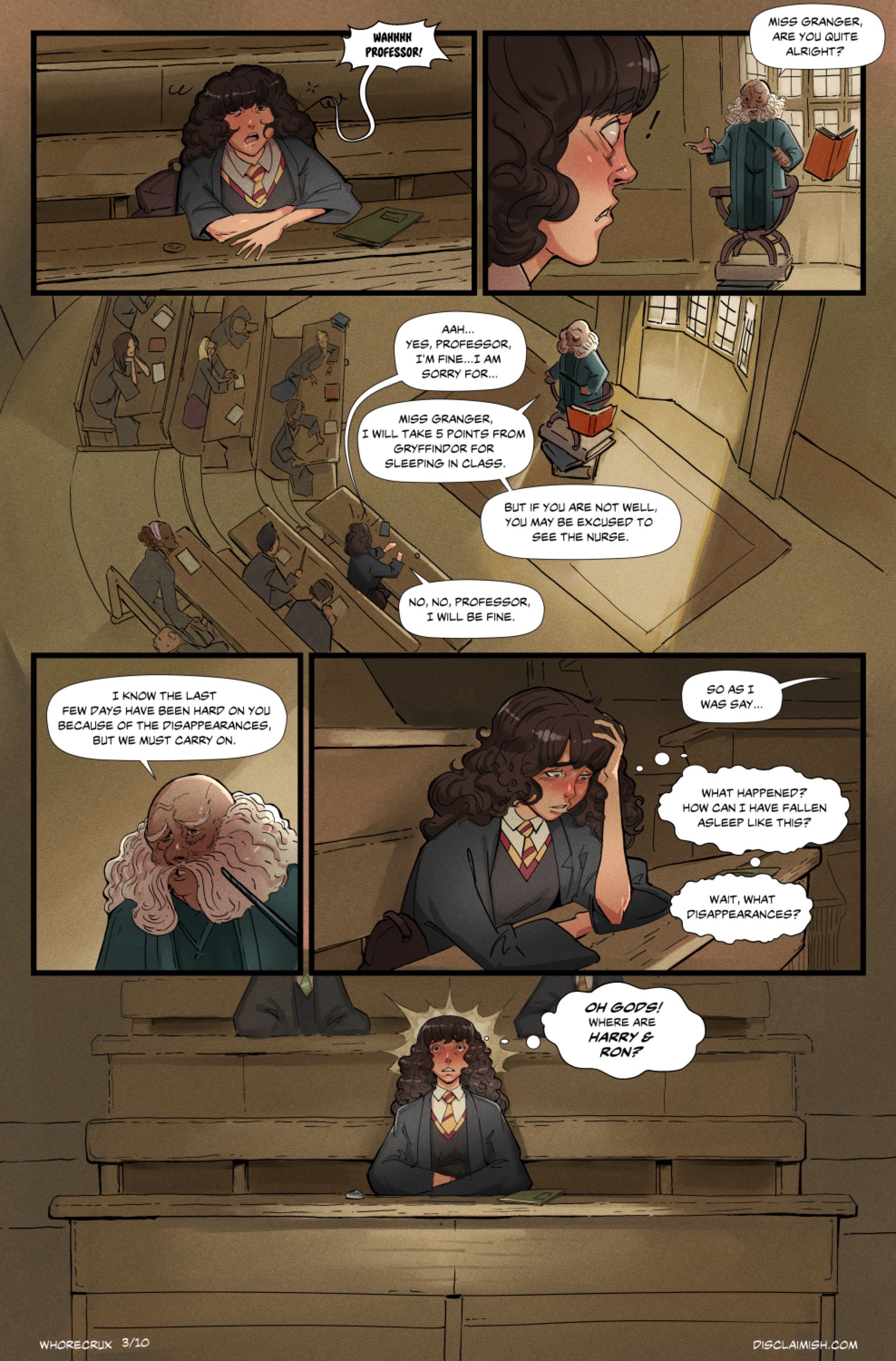 Hermione Granger And The Whorecrux [Disclaimer], Hermione Granger And The Whorecrux, page 5 of 17