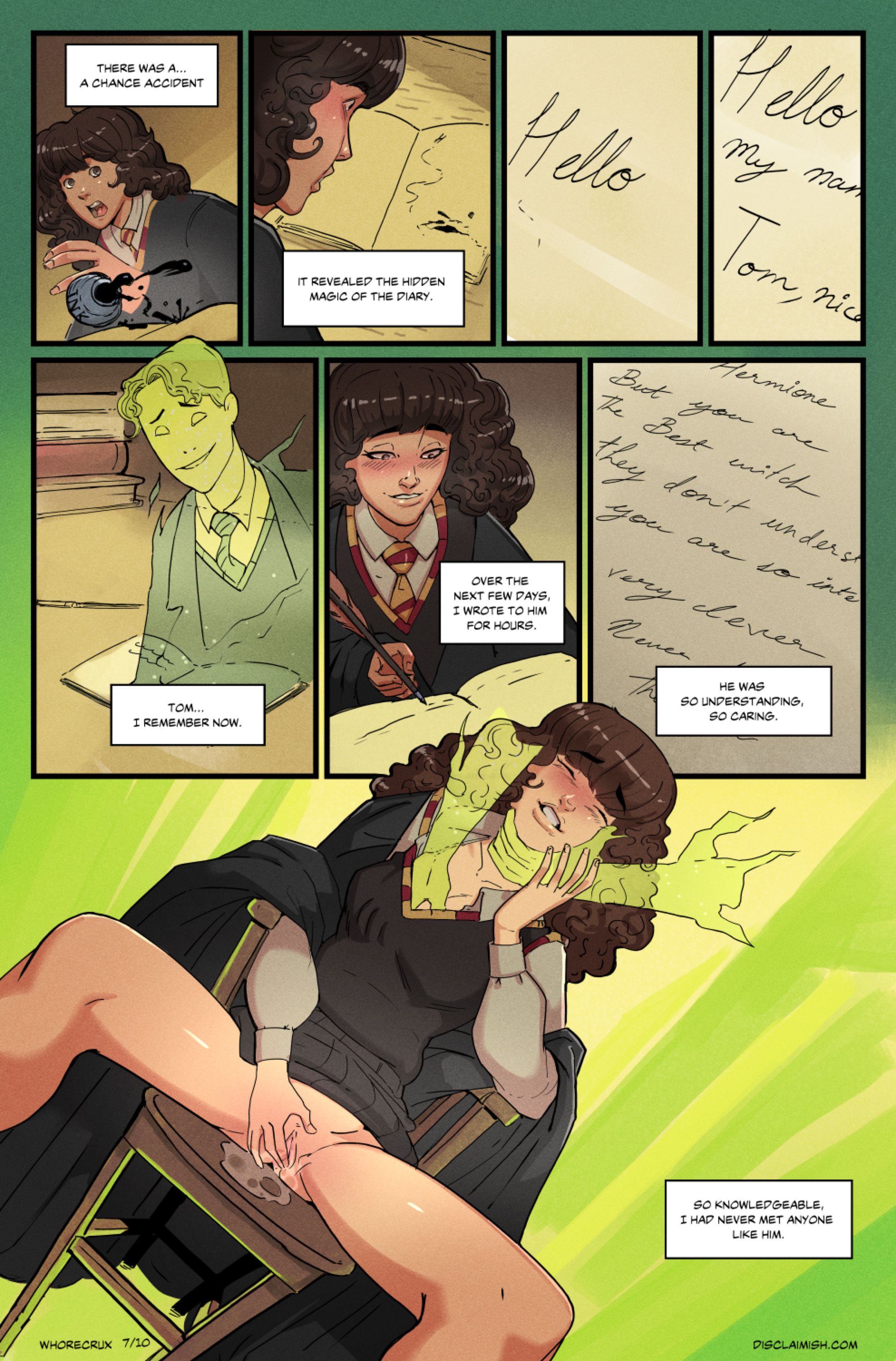 Hermione Granger And The Whorecrux [Disclaimer], Hermione Granger And The Whorecrux, page 9 of 17