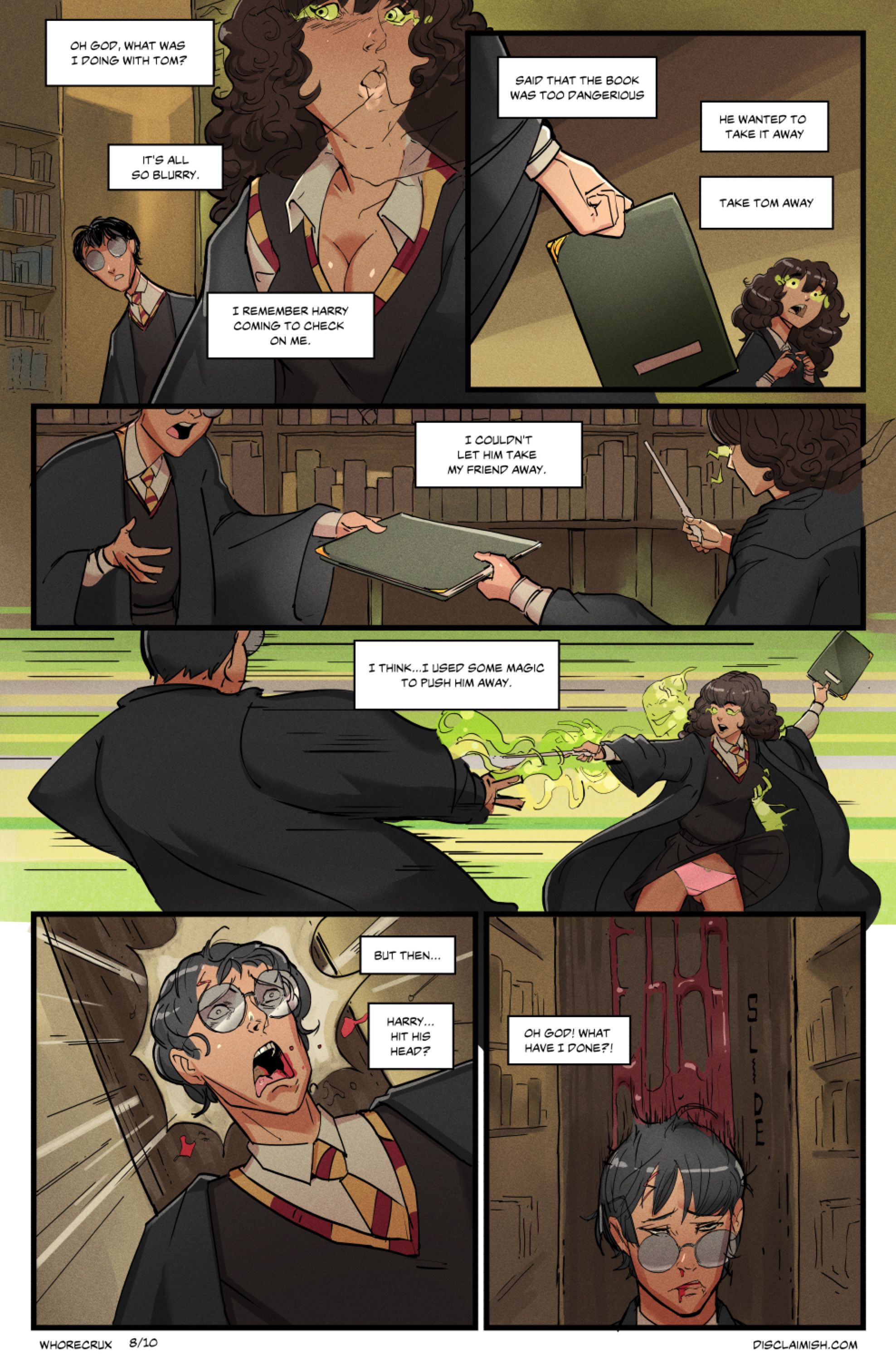 Hermione Granger And The Whorecrux [Disclaimer], Hermione Granger And The Whorecrux, page 10 of 17