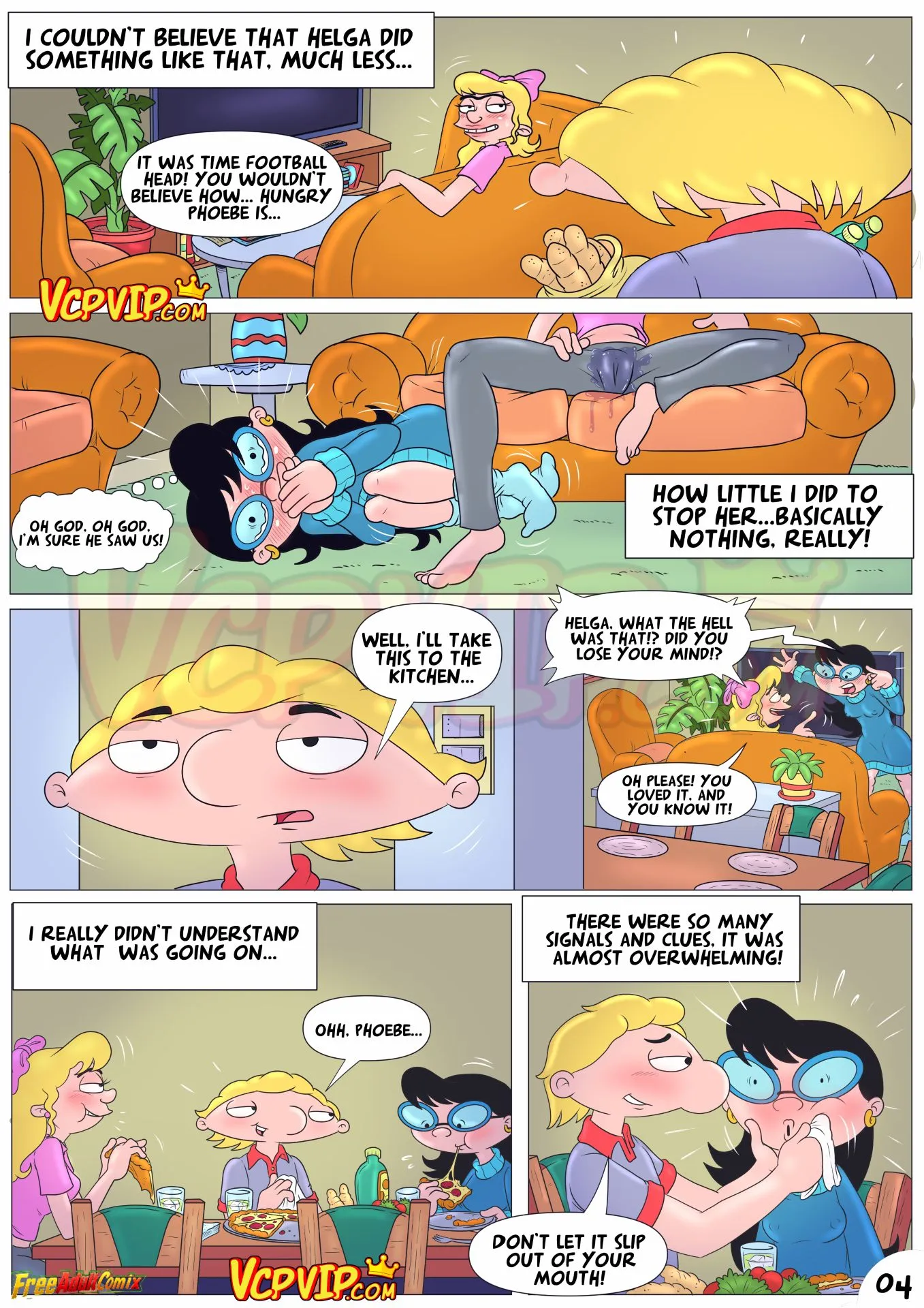 Hey Arnold! – Temptation, 1. Hey Arnold! - Temptation Chapter 1 [Macergo], page 5 of 5