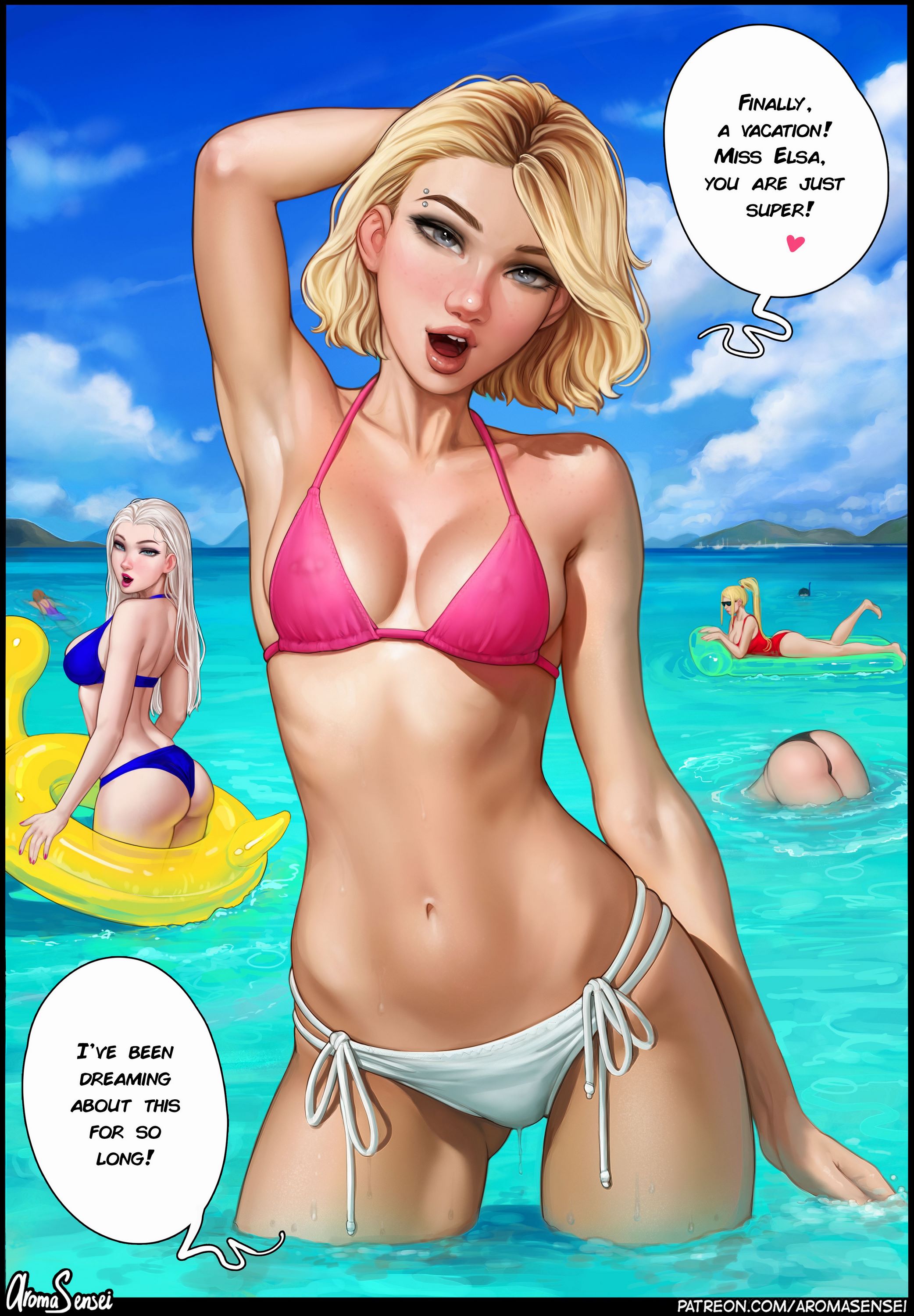 Hot Holidays at Frozen Inc. [Aroma Sensei], Hot Holidays at Frozen Inc 1, page 3 of 100