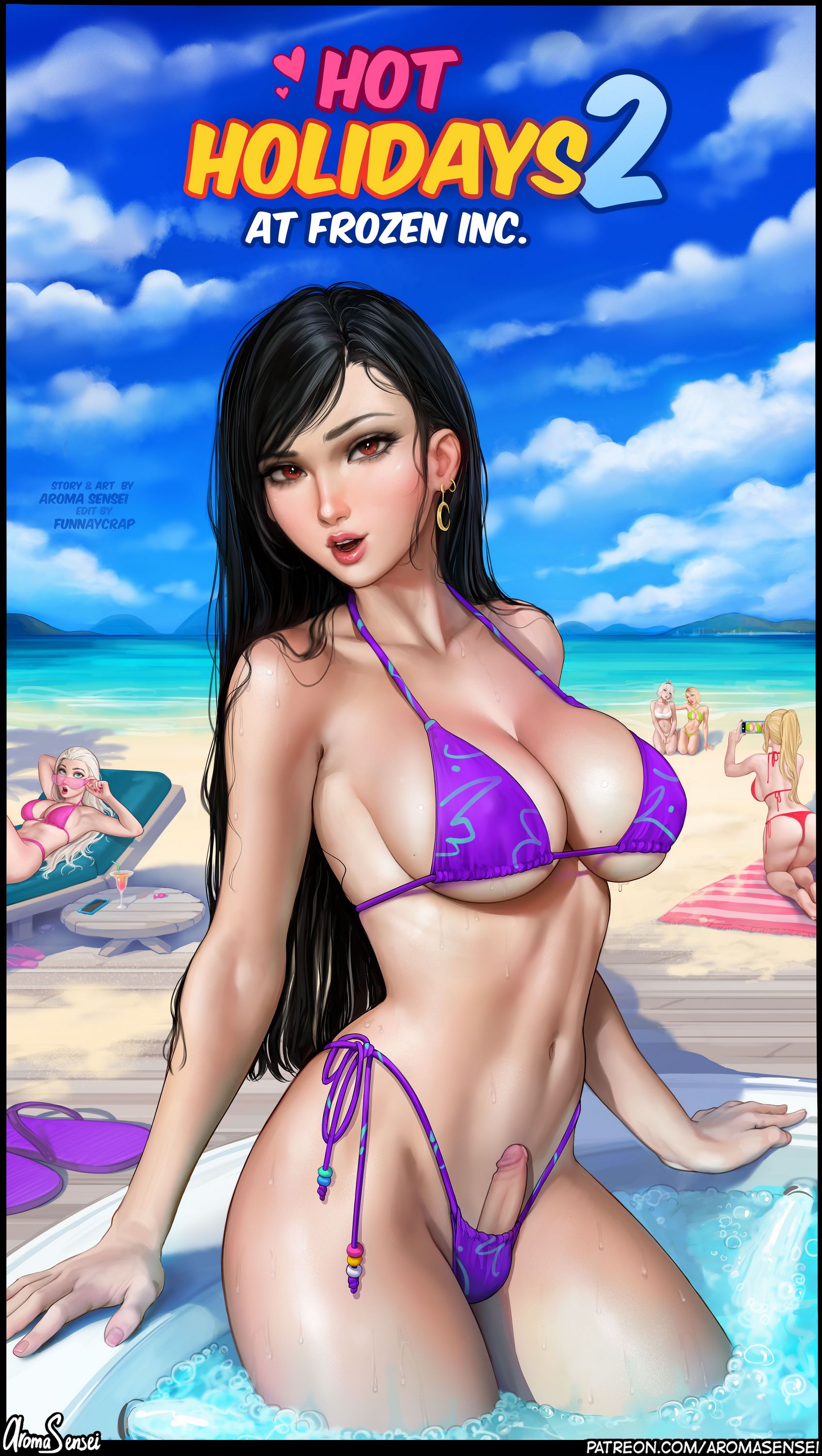 Hot Holidays at Frozen Inc. [Aroma Sensei], Hot Holidays at Frozen Inc. - Futa 4, page 1 of 57