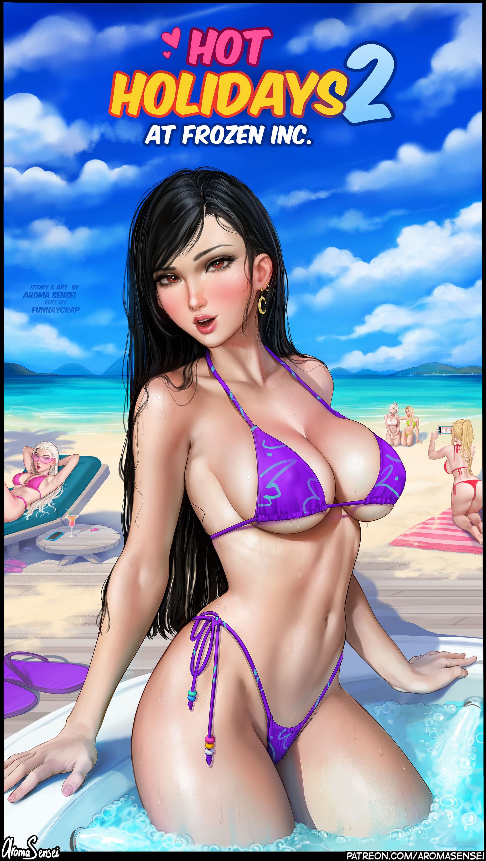 Hot Holidays at Frozen Inc. [Aroma Sensei], Hot Holidays at Frozen Inc. - Futa 3, page 1 of 49