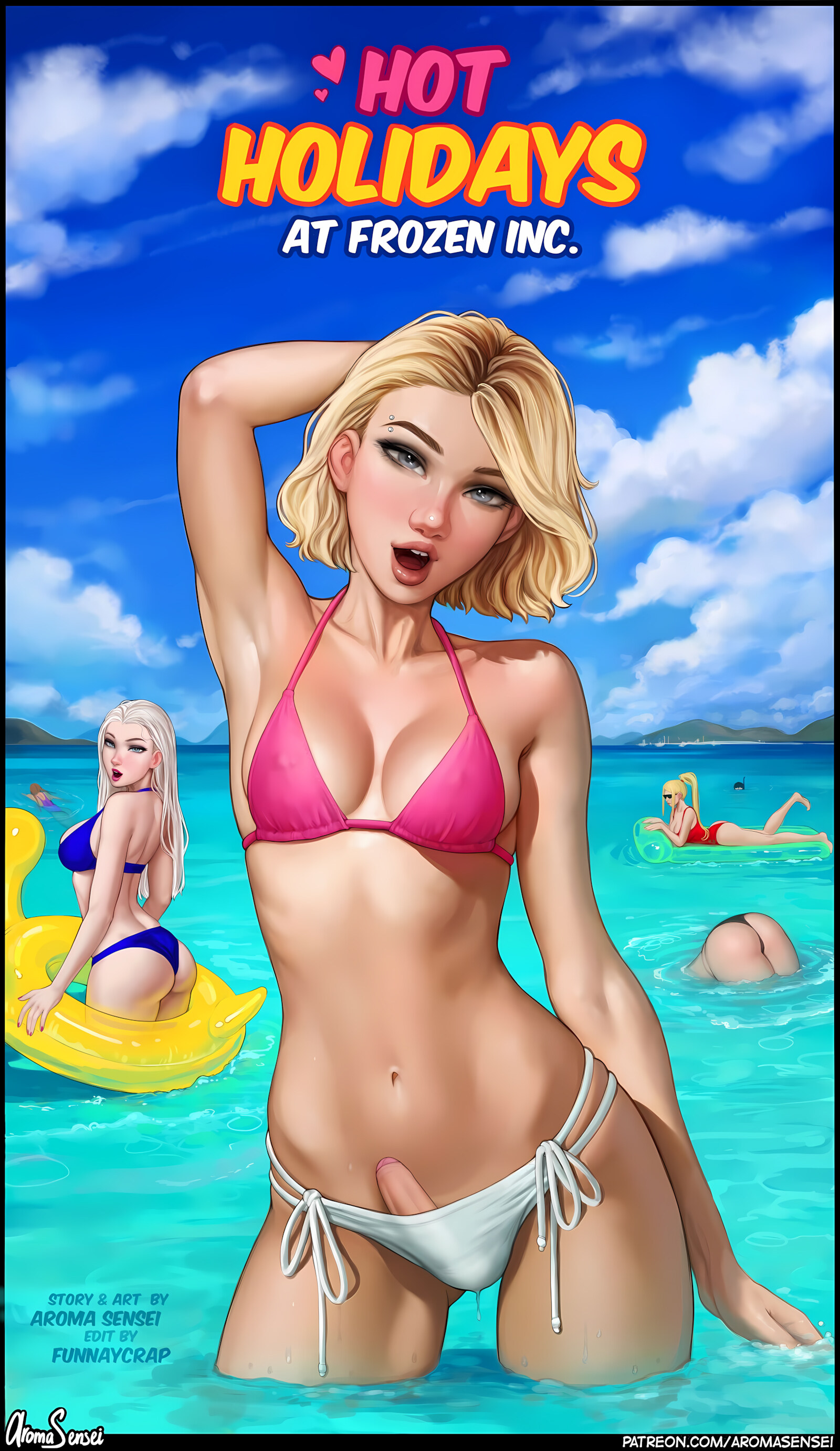 Hot Holidays at Frozen Inc. [Aroma Sensei], Hot Holidays at Frozen Inc. - Futa 2, page 1 of 143
