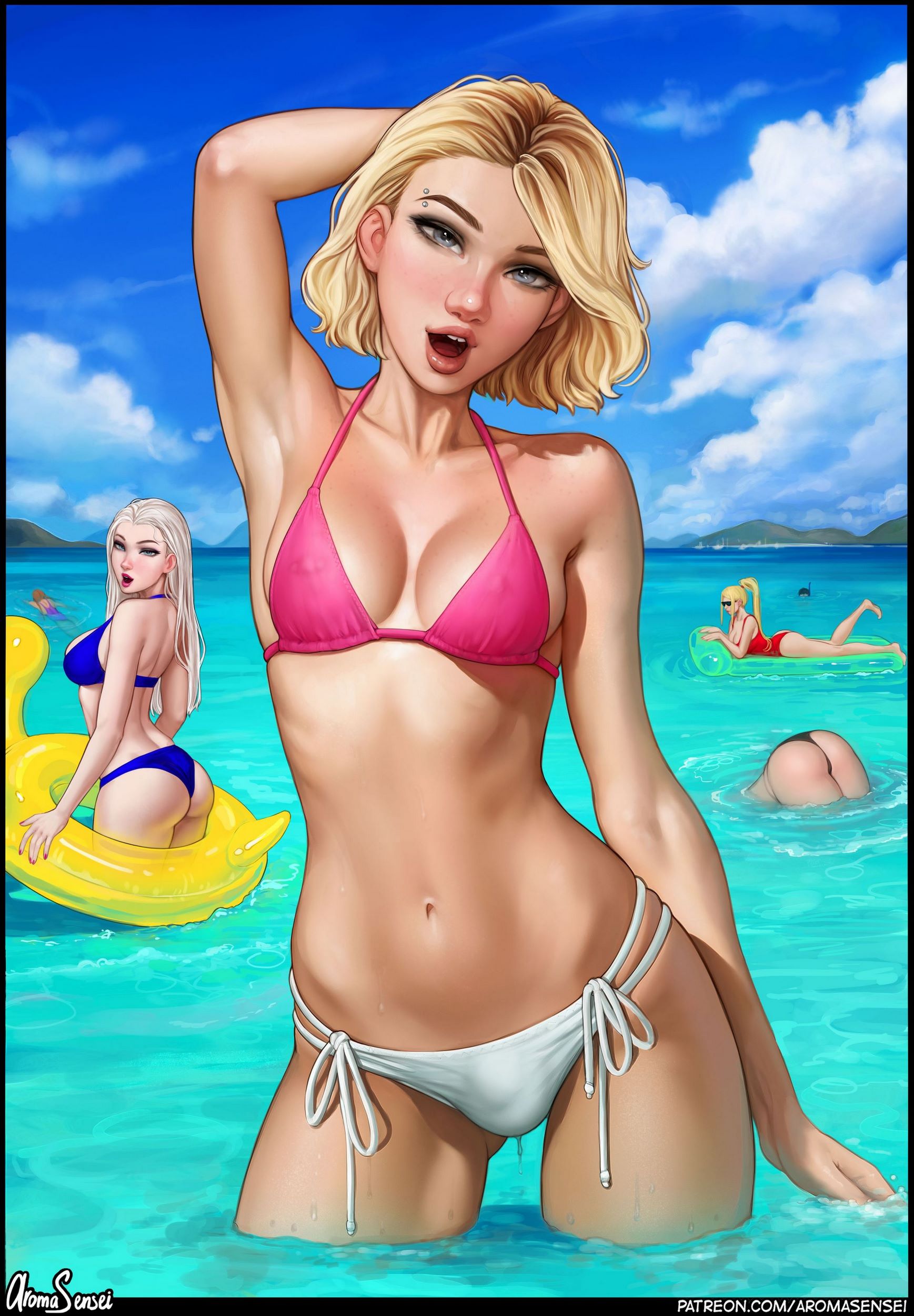 Hot Holidays at Frozen Inc. [Aroma Sensei], Hot Holidays at Frozen Inc. - Futa 2, page 129 of 143