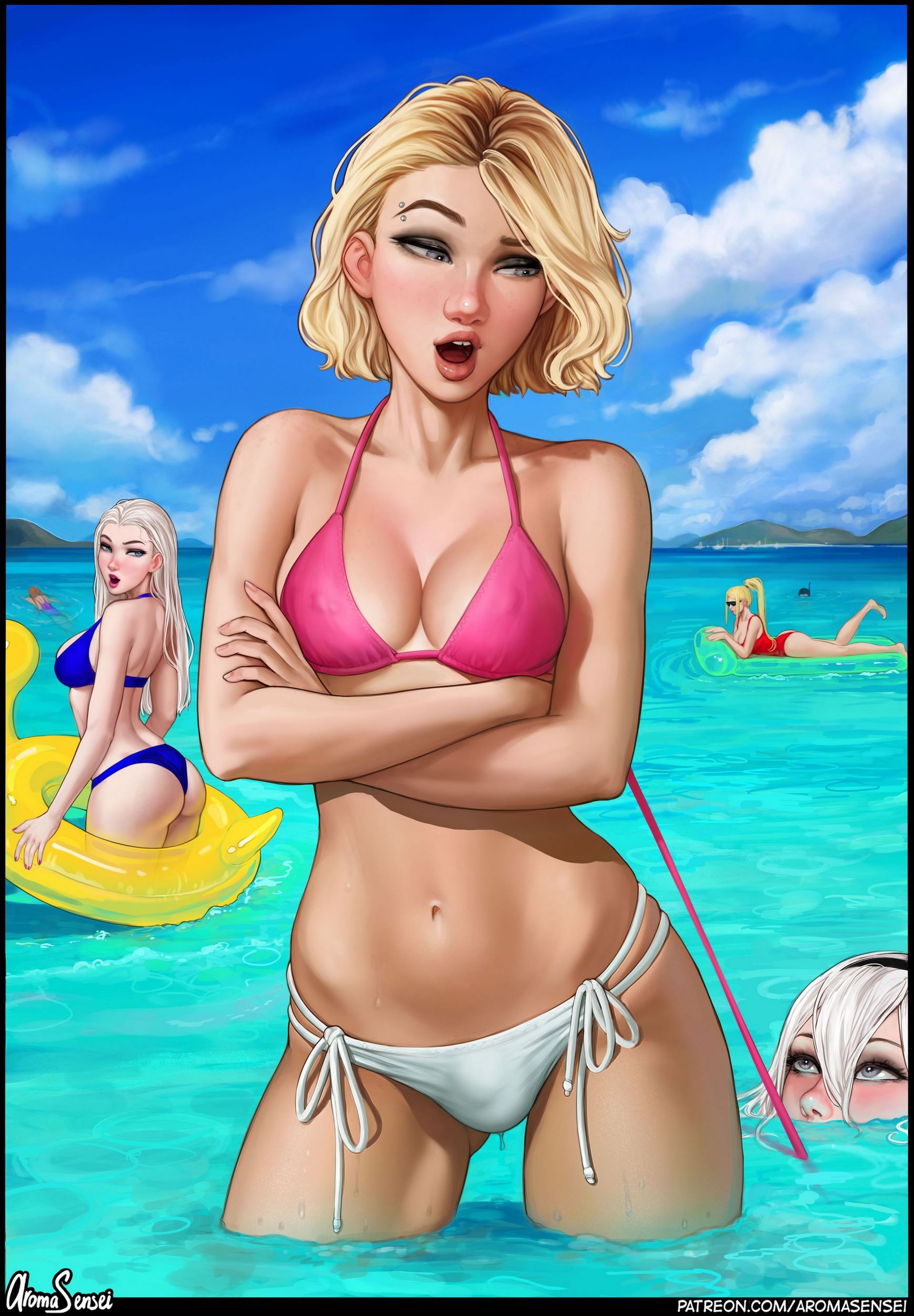 Hot Holidays at Frozen Inc. [Aroma Sensei], Hot Holidays at Frozen Inc. - Futa 2, page 130 of 143