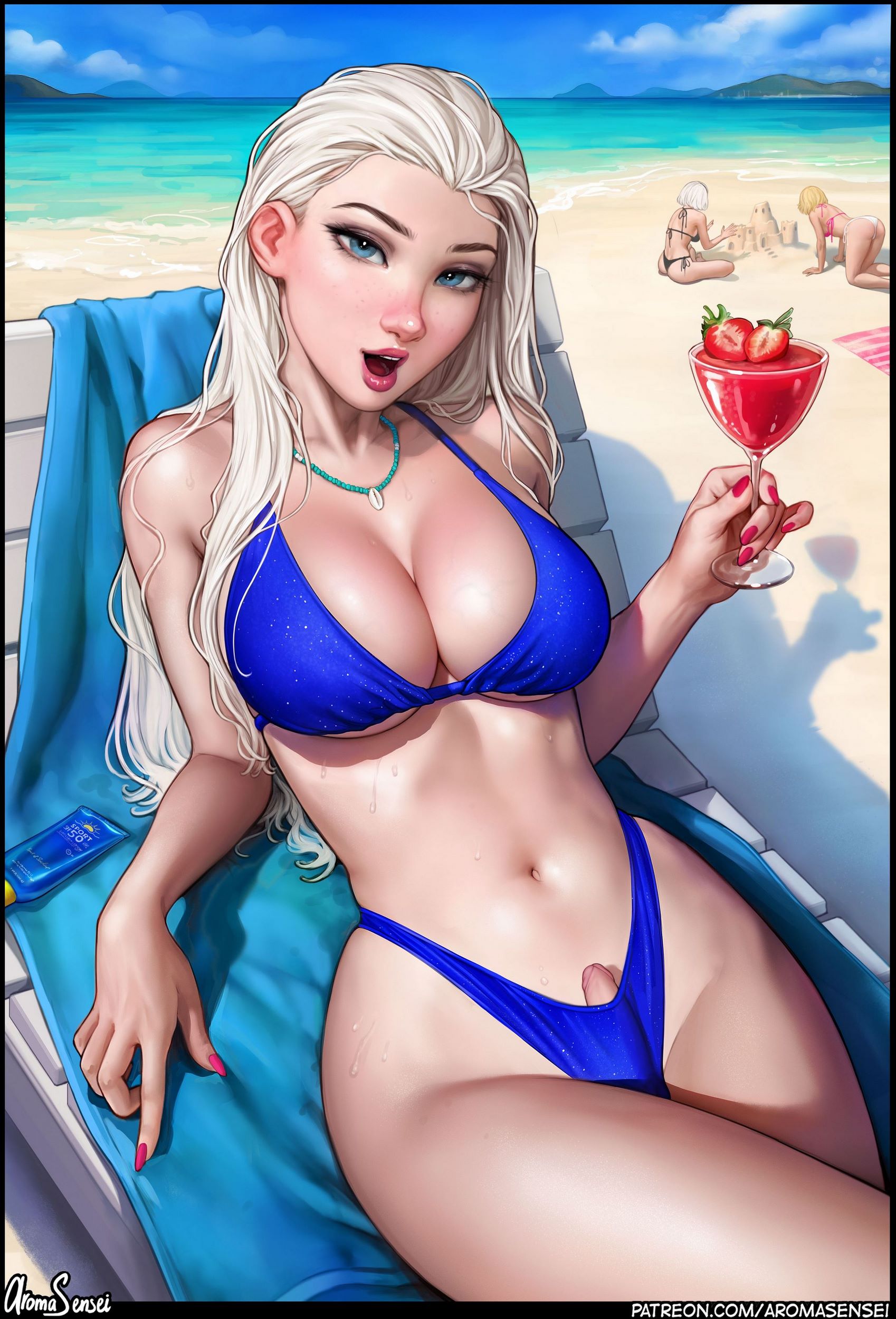 Hot Holidays at Frozen Inc. [Aroma Sensei], Hot Holidays at Frozen Inc. - Futa 2, page 133 of 143