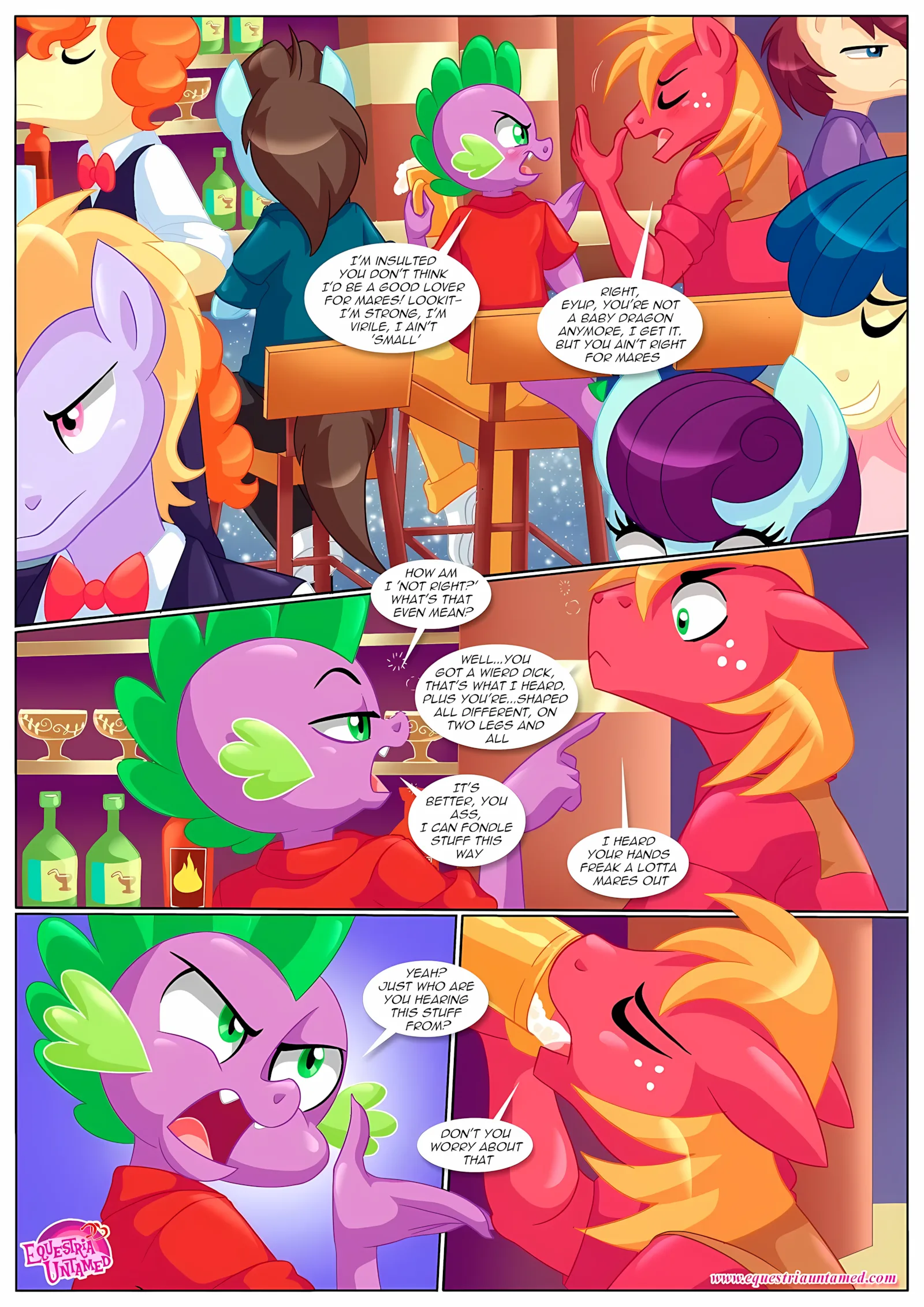 How Equestria Settles Disputes (My Little Pony – Friendship Is Magic) [Palcomix], 1 . How Equestria Settles Disputes - (My Little Pony - Friendship Is Magic) [Palcomix], page 2 of 23