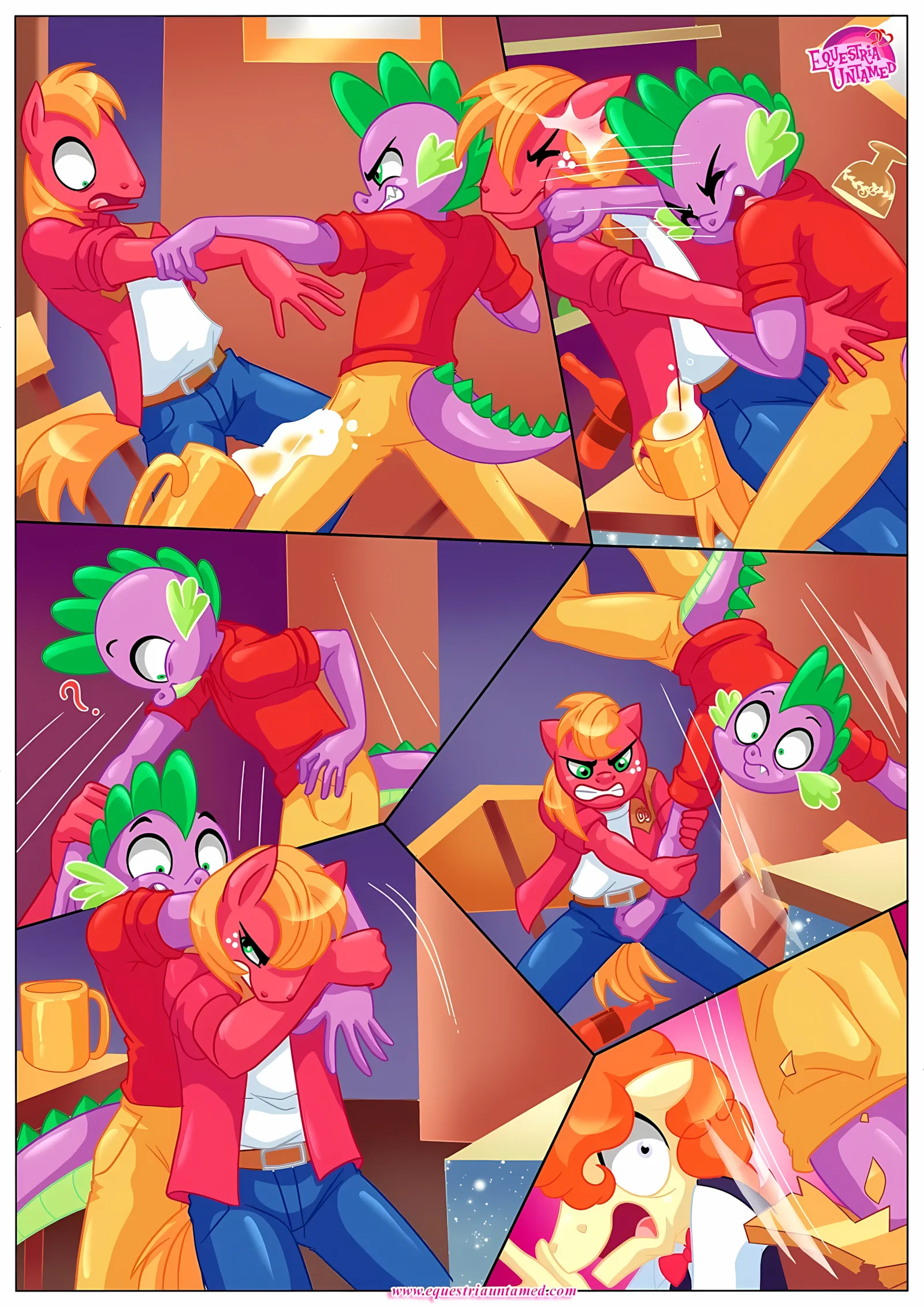 How Equestria Settles Disputes (My Little Pony – Friendship Is Magic) [Palcomix], 1 . How Equestria Settles Disputes - (My Little Pony - Friendship Is Magic) [Palcomix], page 4 of 23