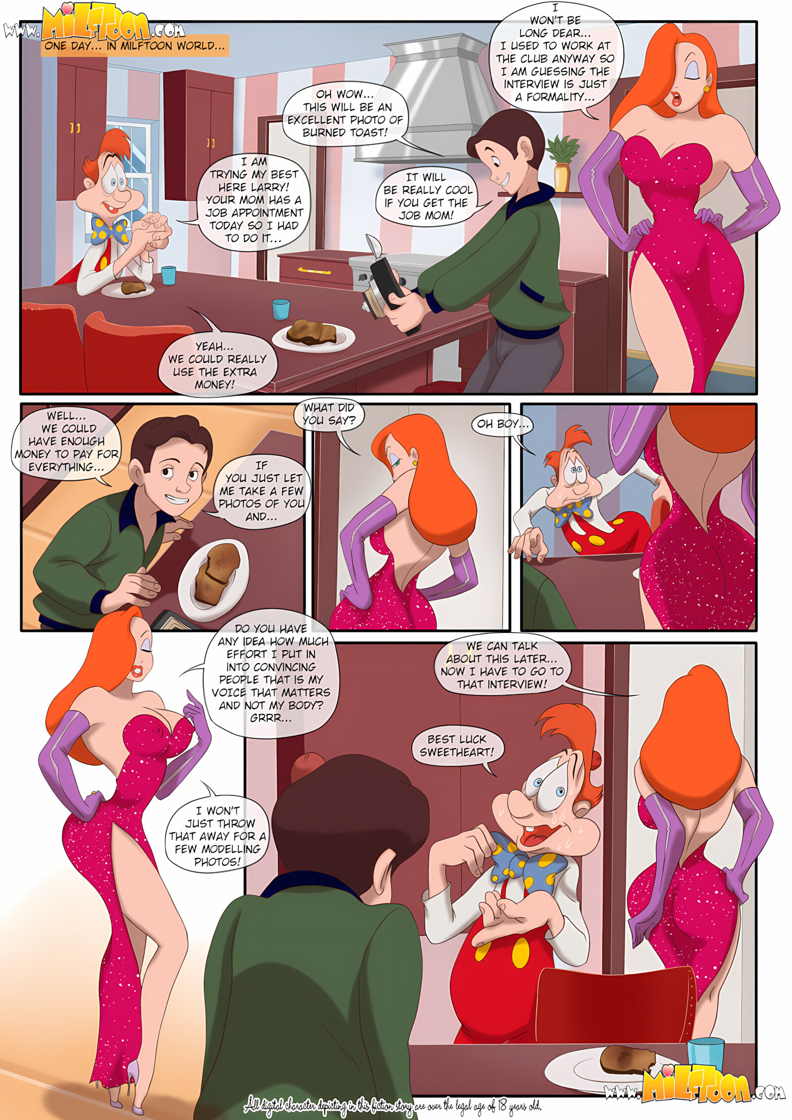 Jessica Rabtits [Milftoon], Jessica Rabtits, page 1 of 14
