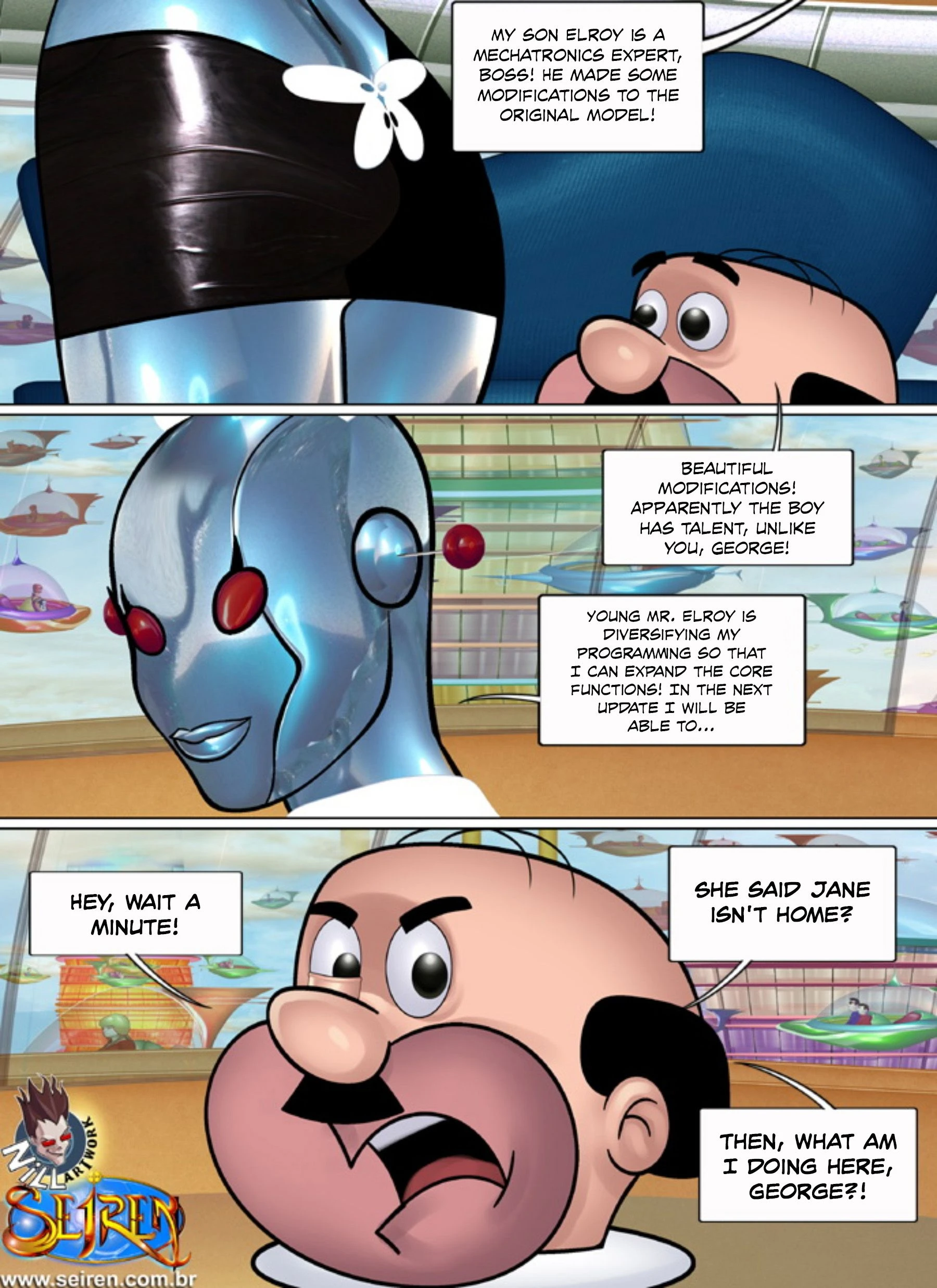 Jetsons (The Jetsons) [Seiren], 1.1 . Jetsons - Chapter 1 - Part 1 (The Jetsons) [Seiren], page 3 of 22