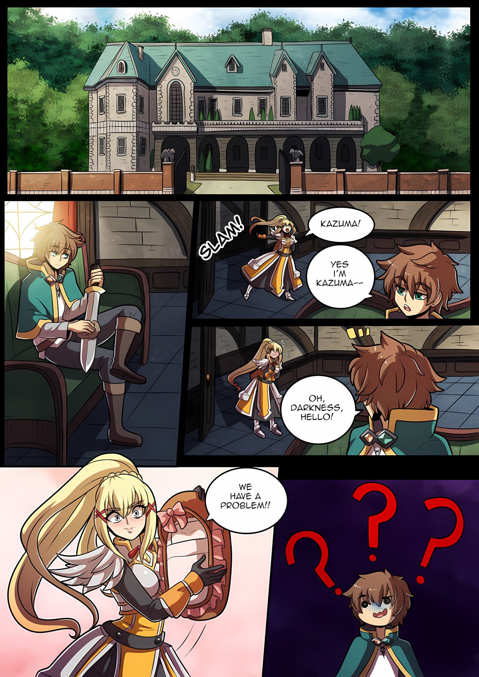 Konosubass [Kinkymation], Konosubass - Darkness, page 3 of 22