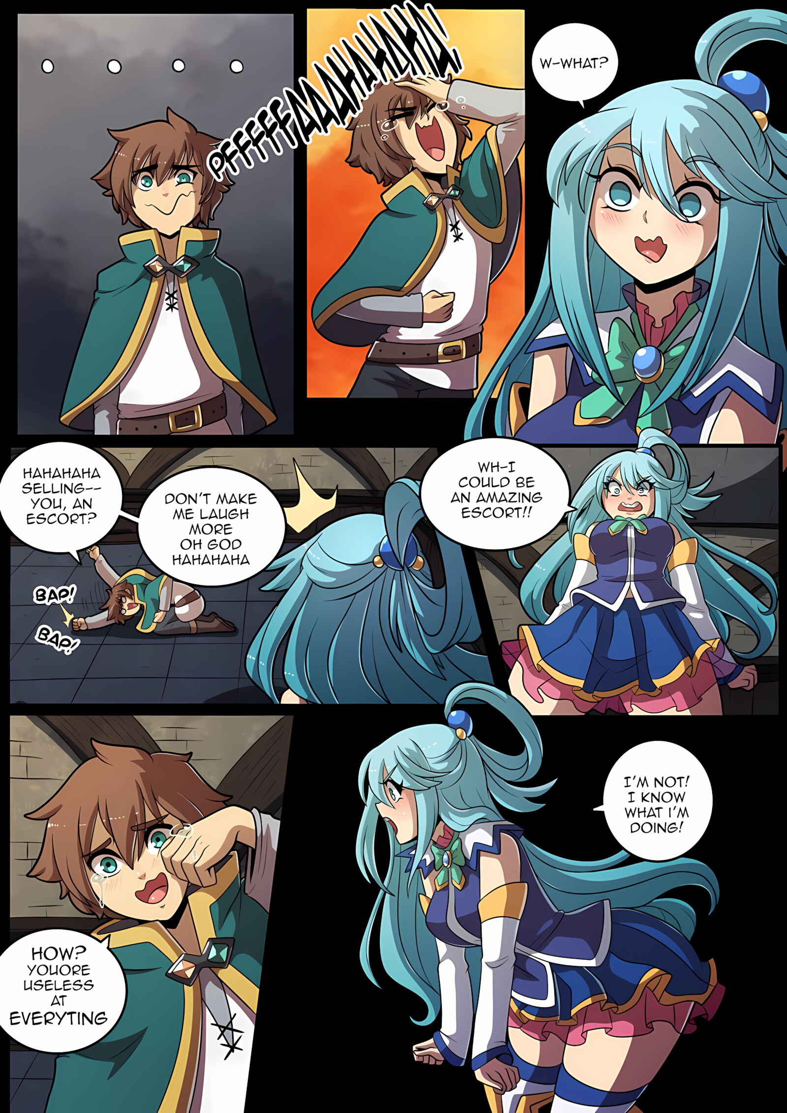 Konosubass [Kinkymation], Konosubass - Aqua, page 5 of 18