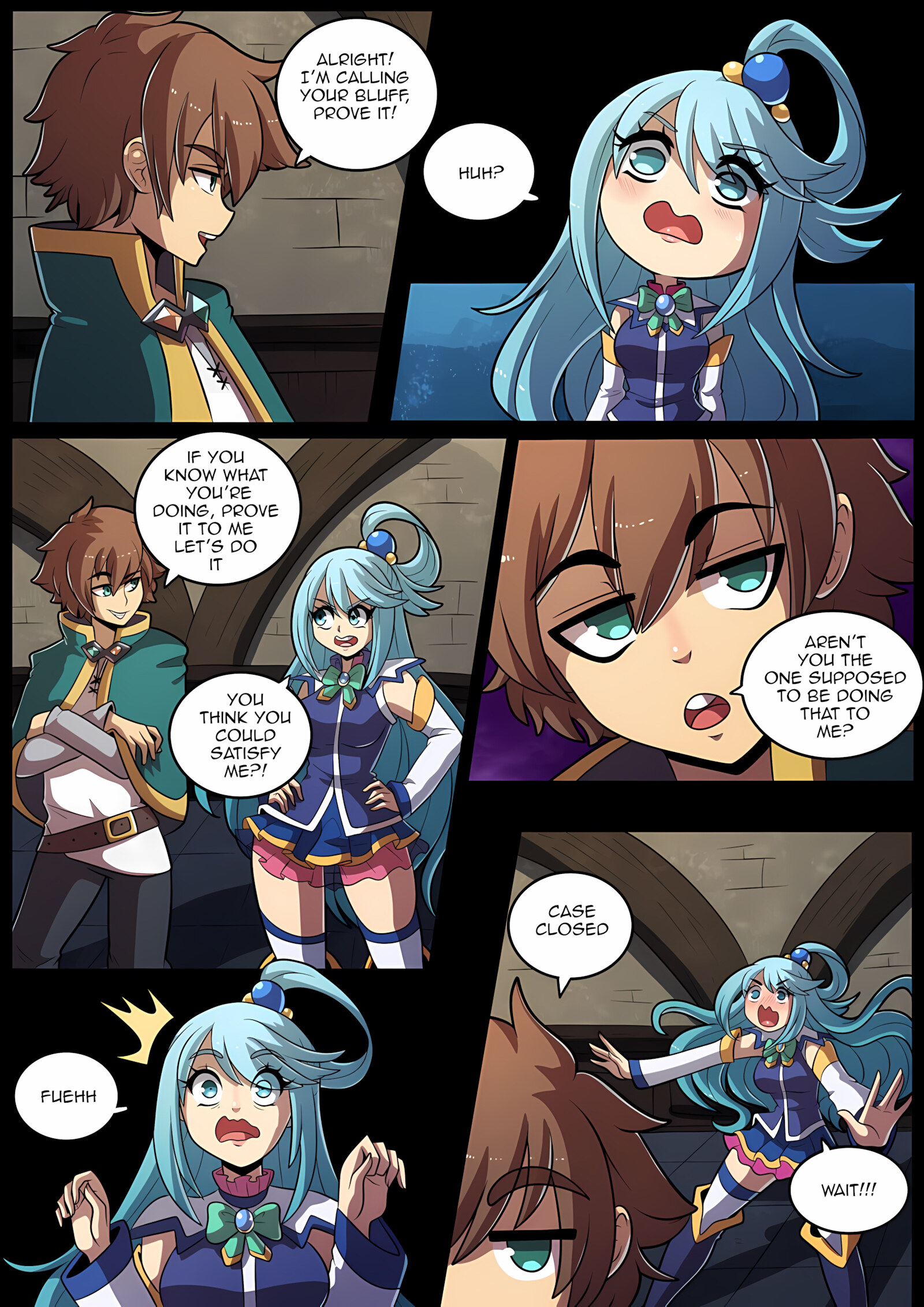Konosubass [Kinkymation], Konosubass - Aqua, page 6 of 18