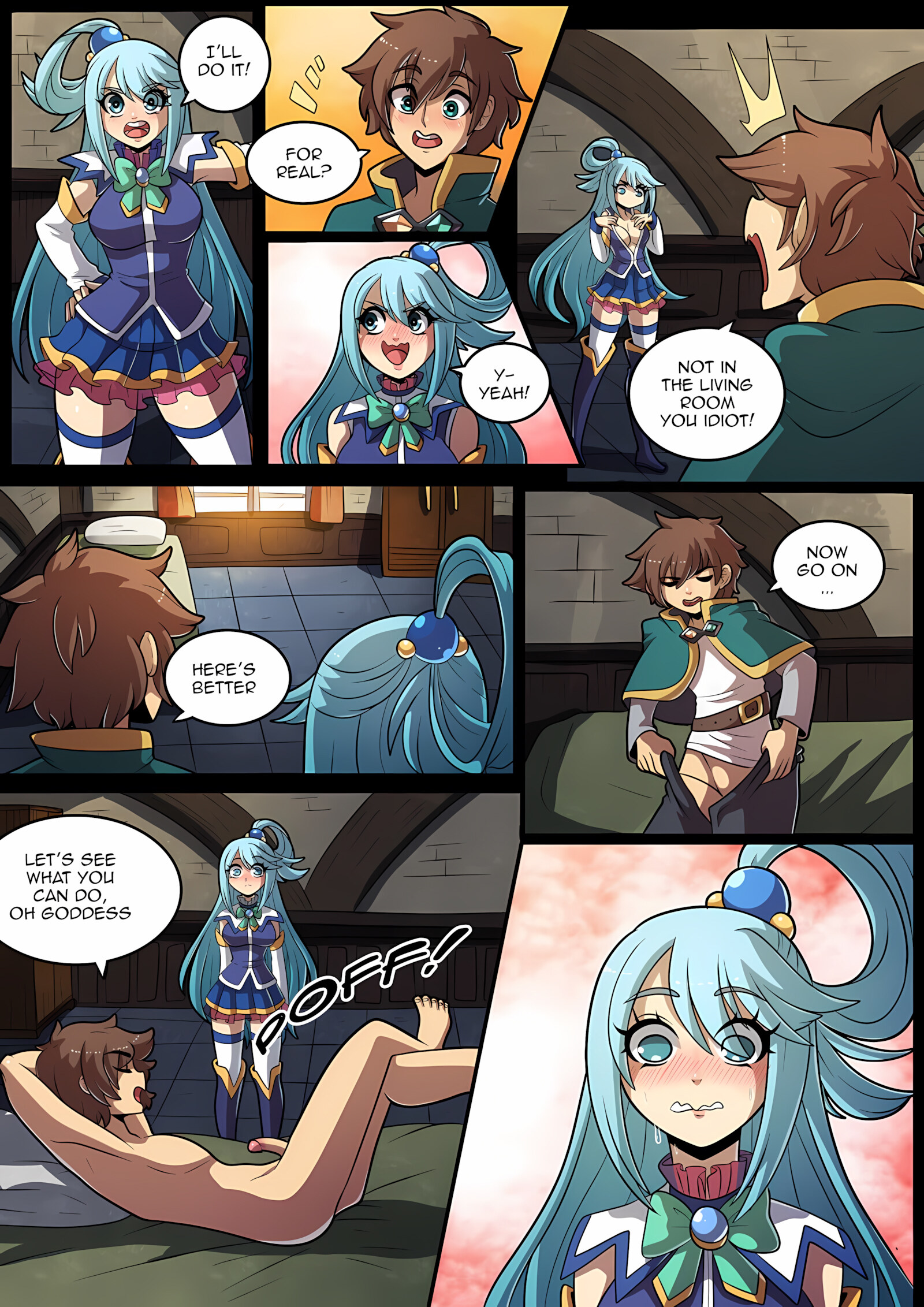 Konosubass [Kinkymation], Konosubass - Aqua, page 7 of 18