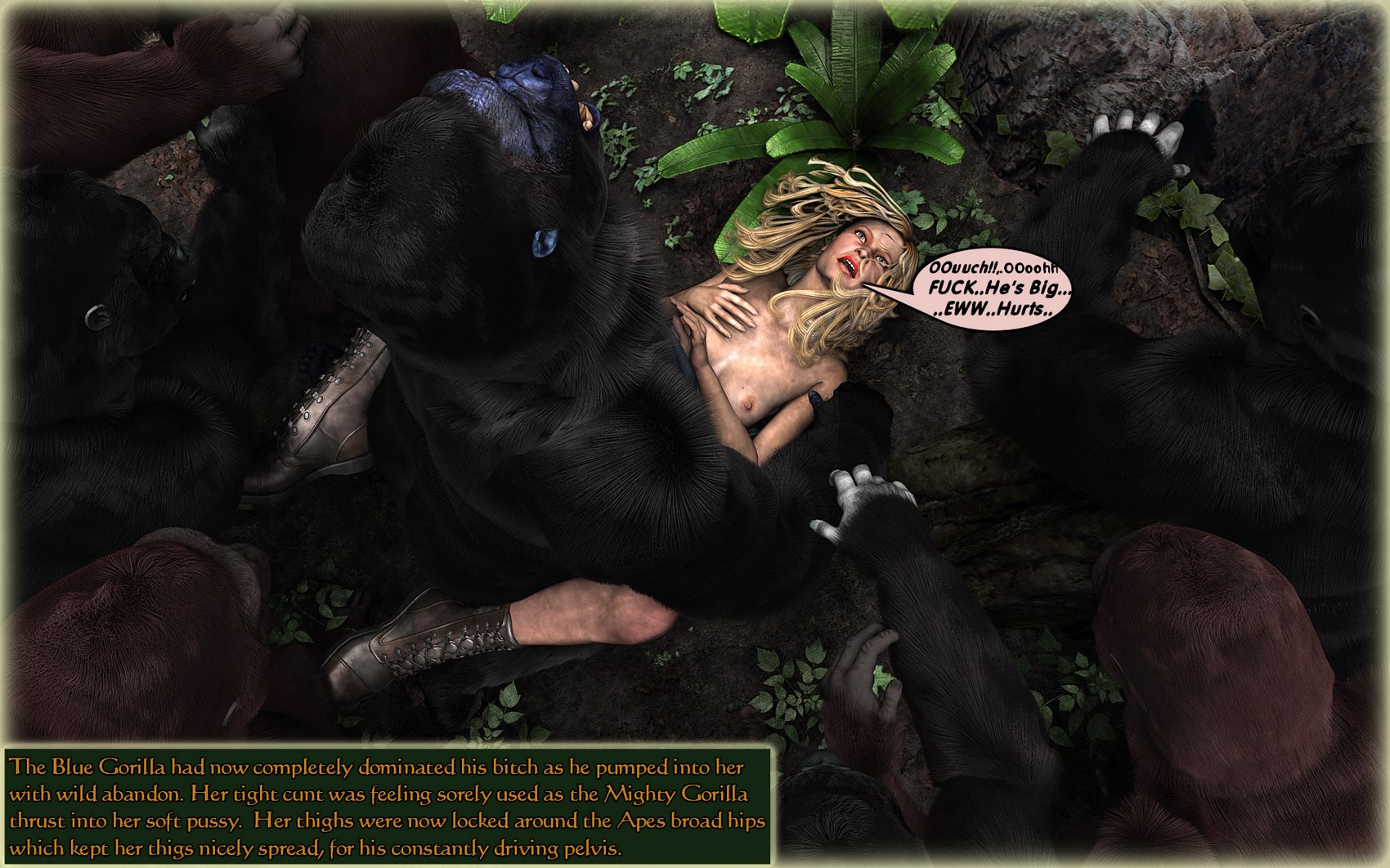 Lisa Cartwright’s: Gorilla’s In The Mist [DarkSoul3D], Lisa Cartwright's: Gorilla's In The Mist, page 23 of 45