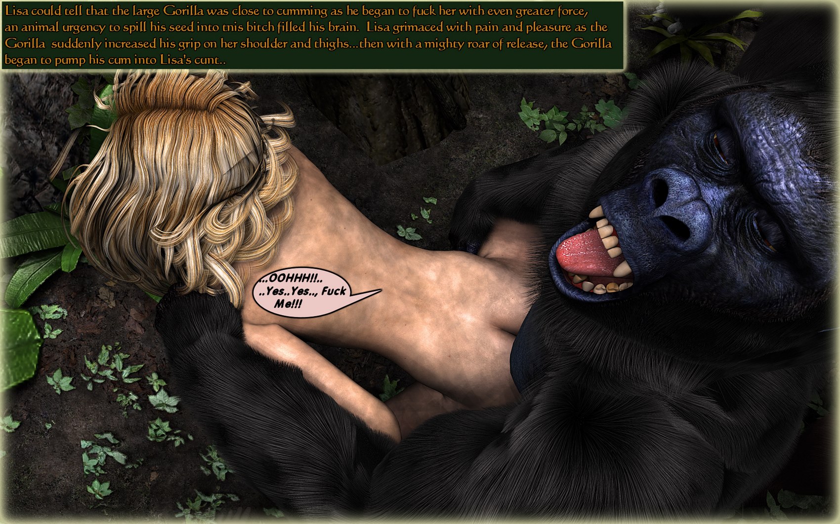 Lisa Cartwright’s: Gorilla’s In The Mist [DarkSoul3D], Lisa Cartwright's: Gorilla's In The Mist, page 29 of 45