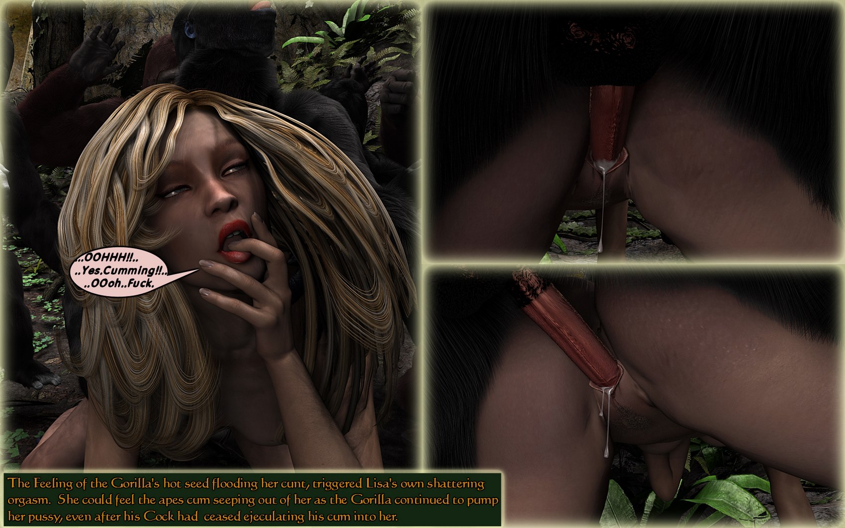 Lisa Cartwright’s: Gorilla’s In The Mist [DarkSoul3D], Lisa Cartwright's: Gorilla's In The Mist, page 30 of 45