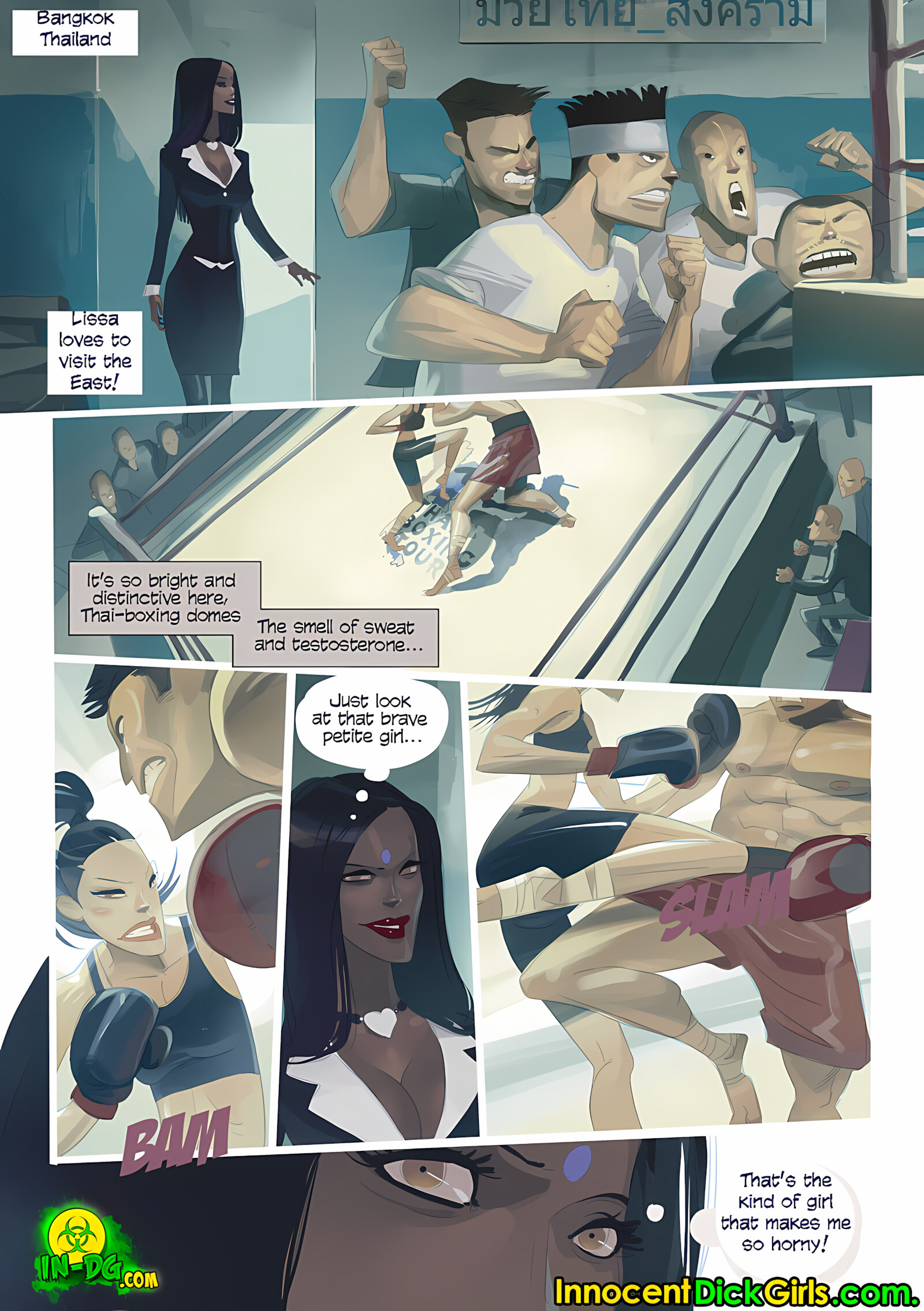 Lissa Match [InnocentDickGirls], Lissa Match, page 2 of 16
