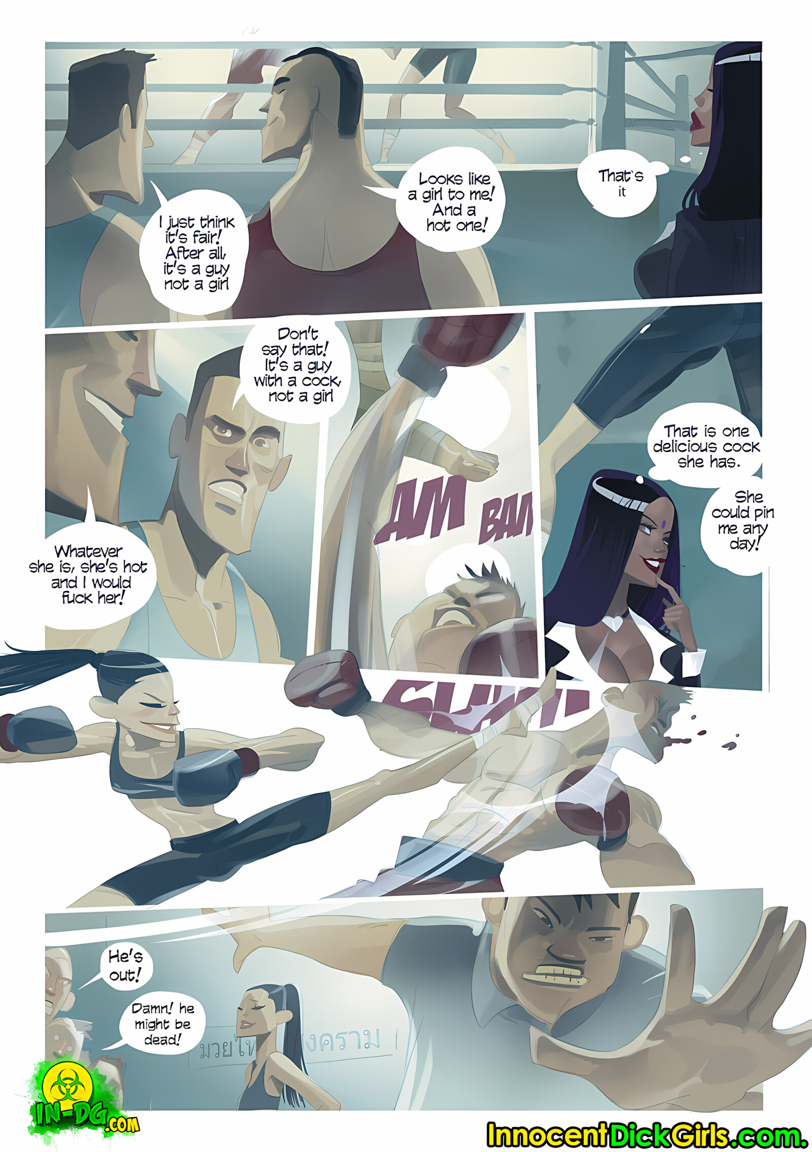 Lissa Match [InnocentDickGirls], Lissa Match, page 3 of 16