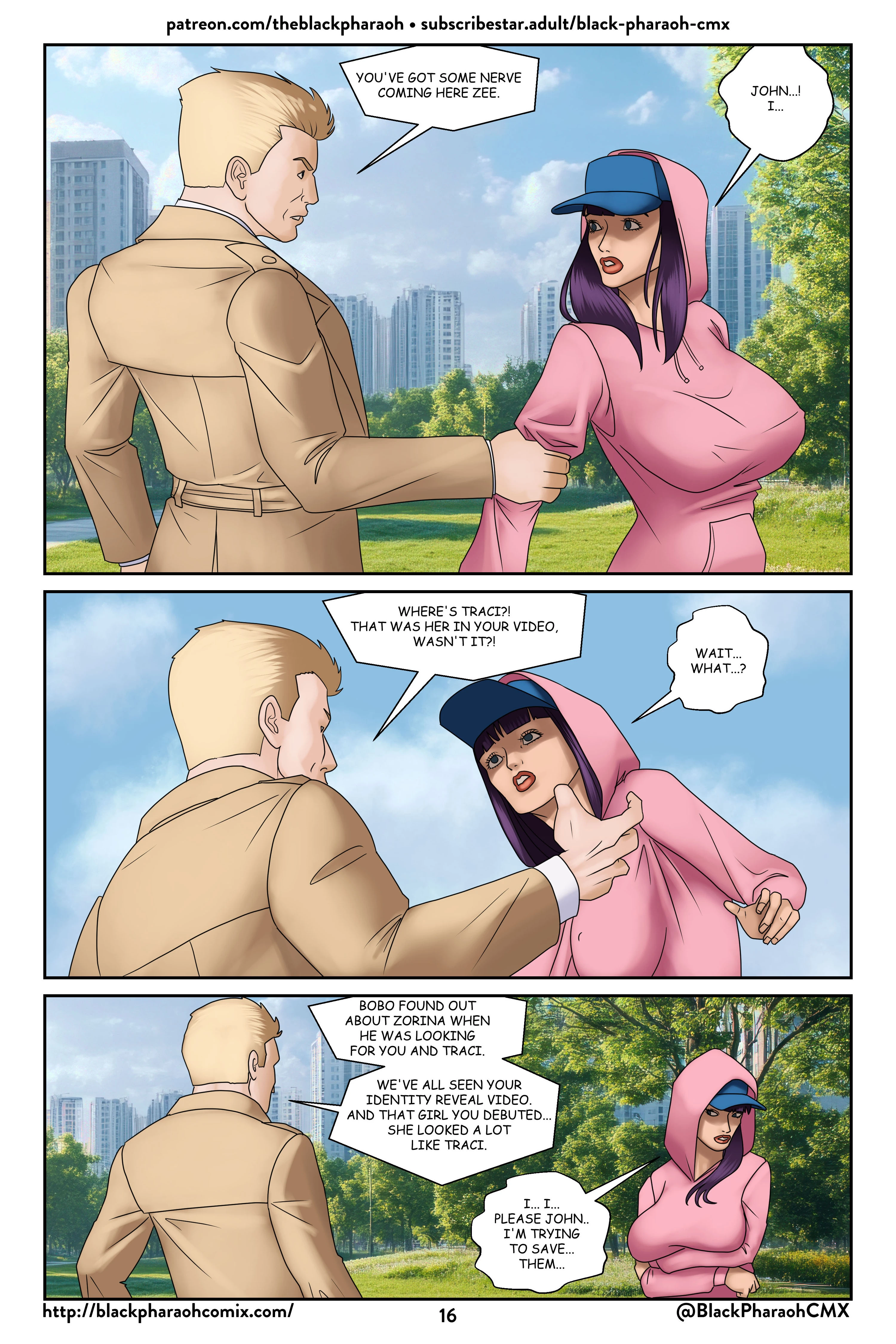 Live Madam, Evil – Justice League [Black Pharaoh], Live Madam, Evil - Justice League, page 17 of 40