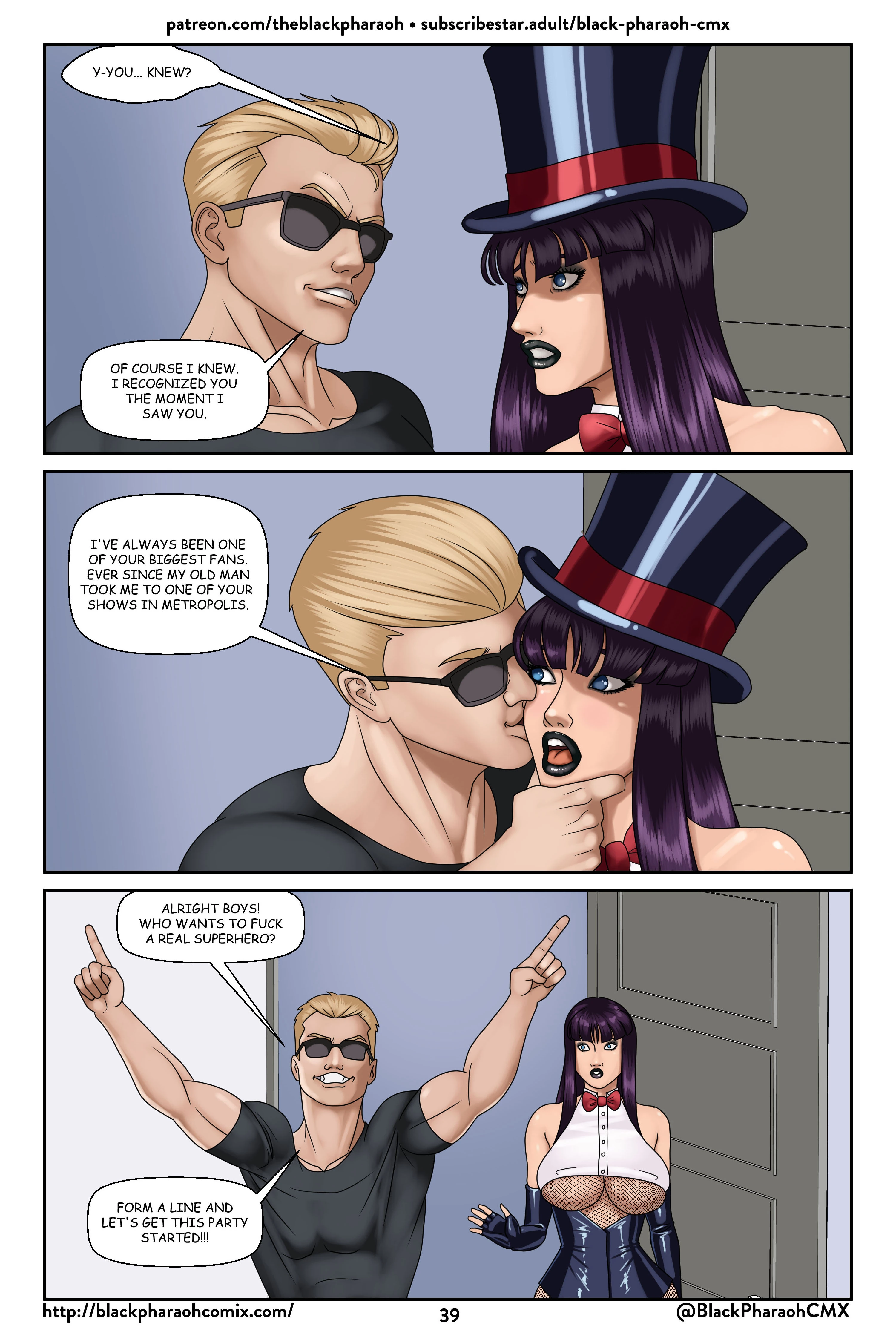 Live Madam, Evil – Justice League [Black Pharaoh], Live Madam, Evil - Justice League, page 40 of 40