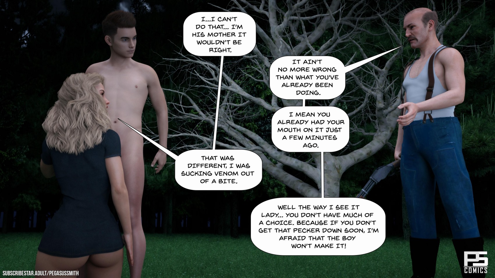 Lost in the Woods [Pegasus Smit], Lost in the Woods [3D], page 105 of 119