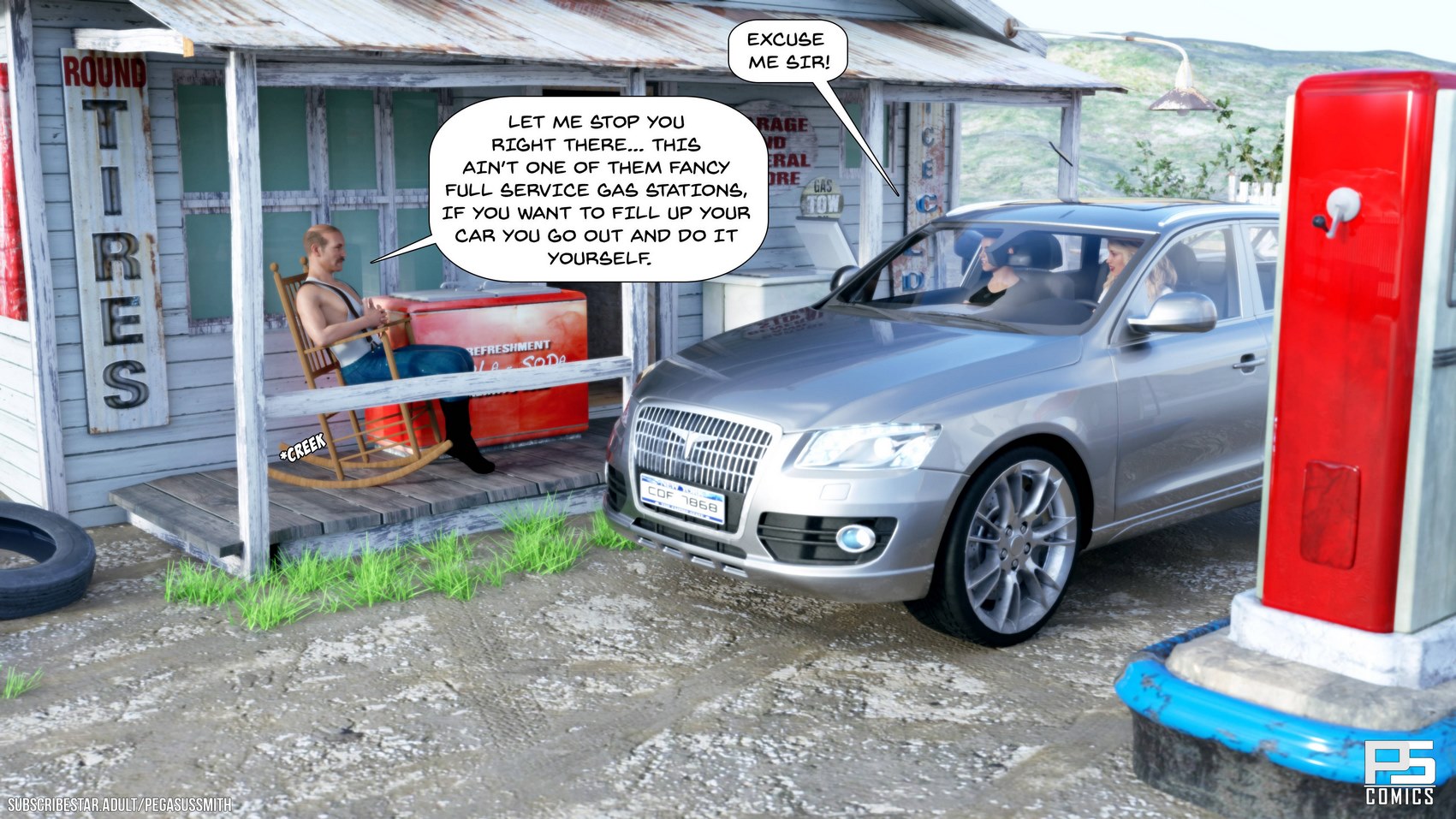 Lost in the Woods [Pegasus Smit], Lost in the Woods [3D], page 21 of 119