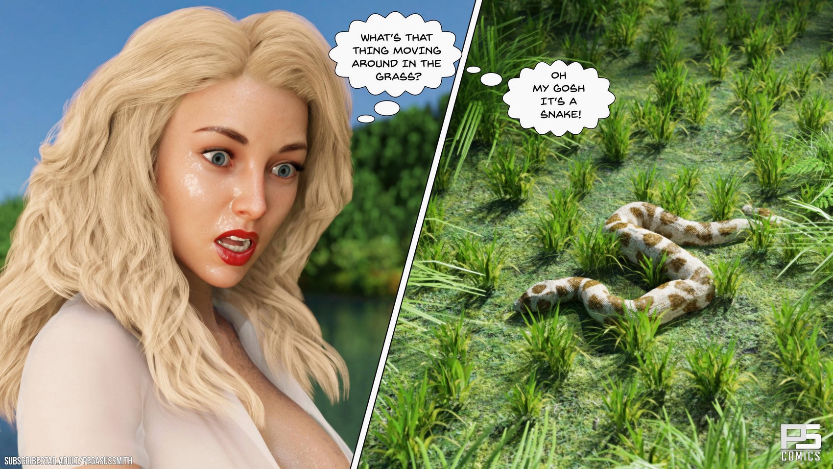Lost in the Woods [Pegasus Smit], Lost in the Woods [3D], page 43 of 119