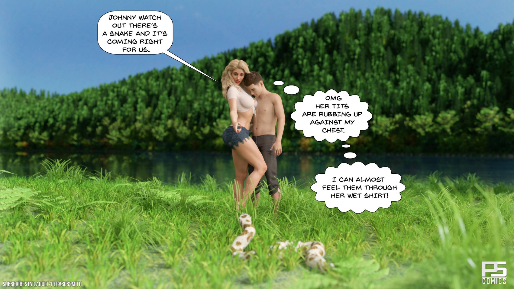 Lost in the Woods [Pegasus Smit], Lost in the Woods [3D], page 44 of 119