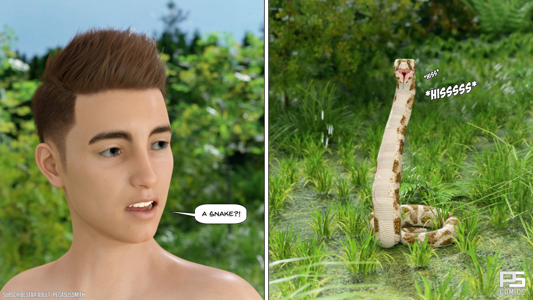 Lost in the Woods [Pegasus Smit], Lost in the Woods [3D], page 45 of 119