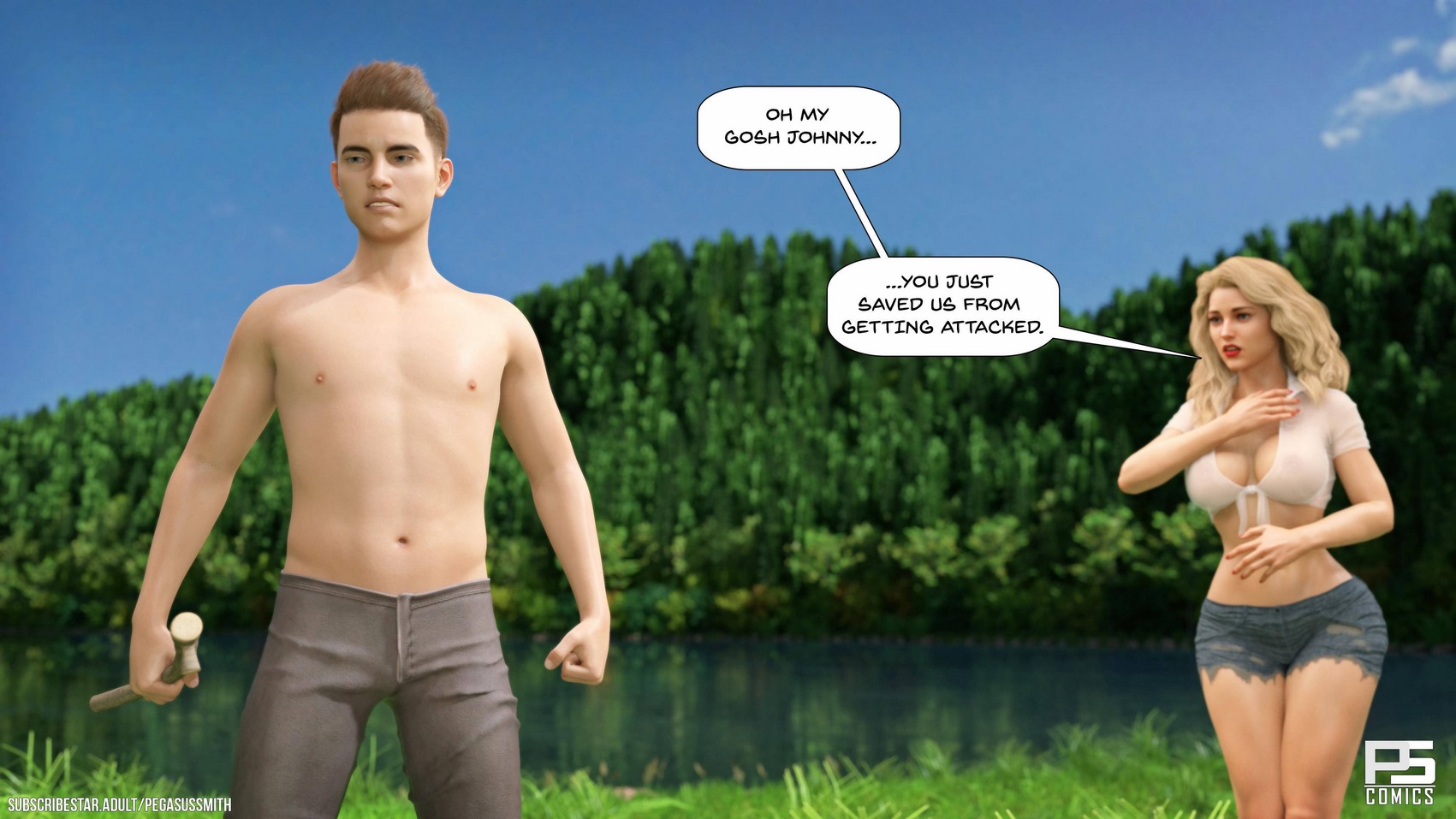 Lost in the Woods [Pegasus Smit], Lost in the Woods [3D], page 47 of 119
