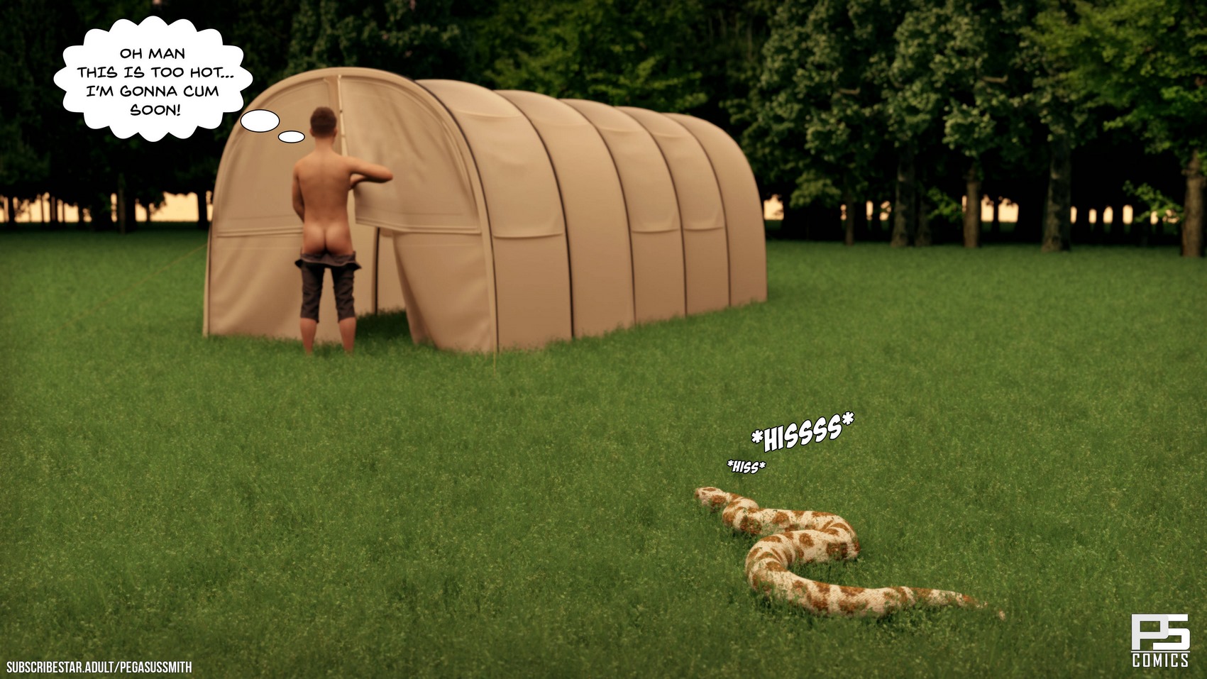 Lost in the Woods [Pegasus Smit], Lost in the Woods [3D], page 55 of 119