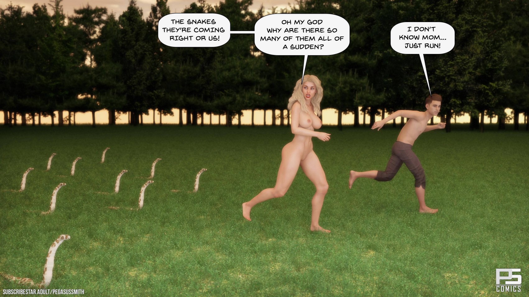 Lost in the Woods [Pegasus Smit], Lost in the Woods [3D], page 68 of 119