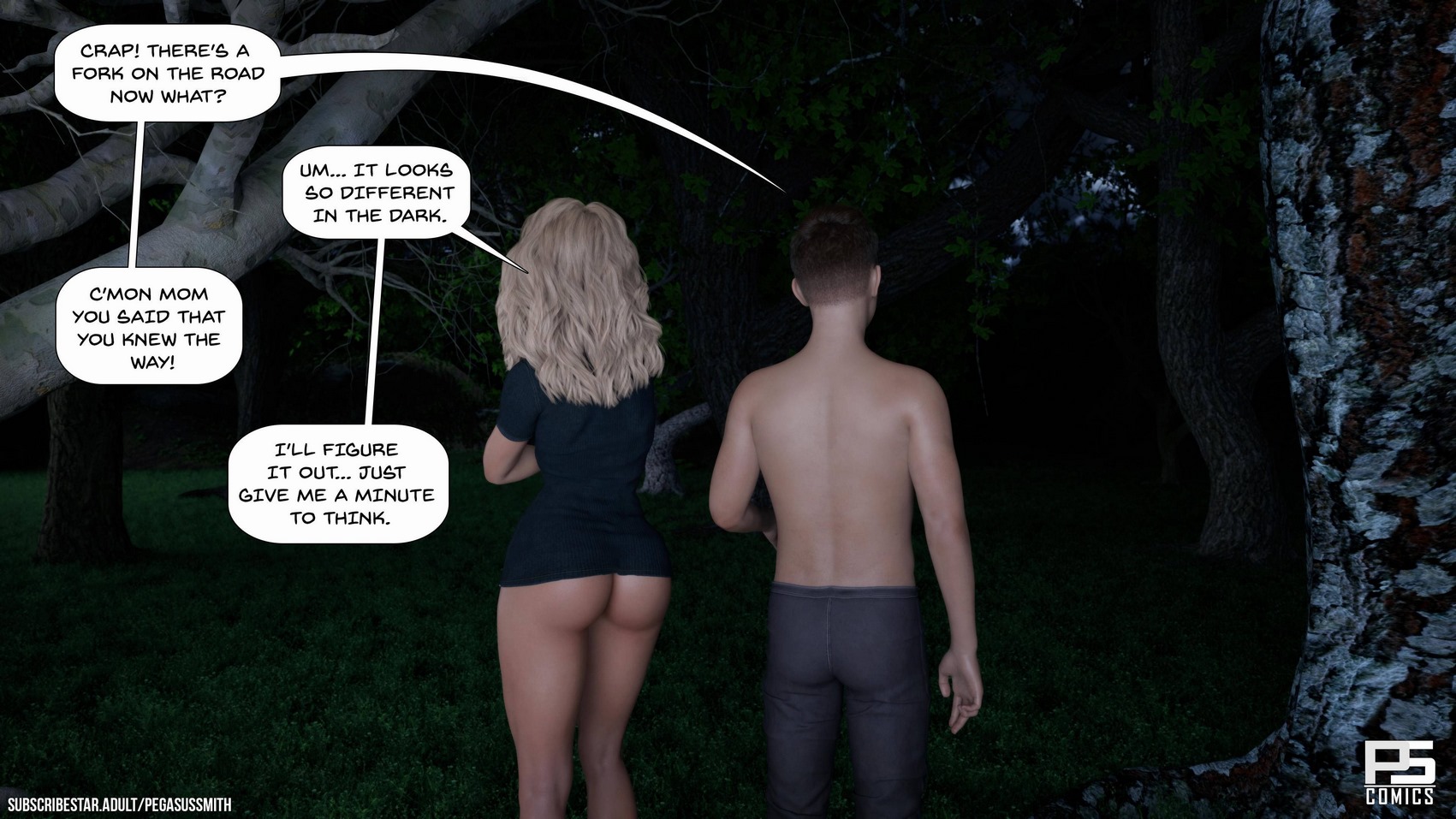 Lost in the Woods [Pegasus Smit], Lost in the Woods [3D], page 73 of 119