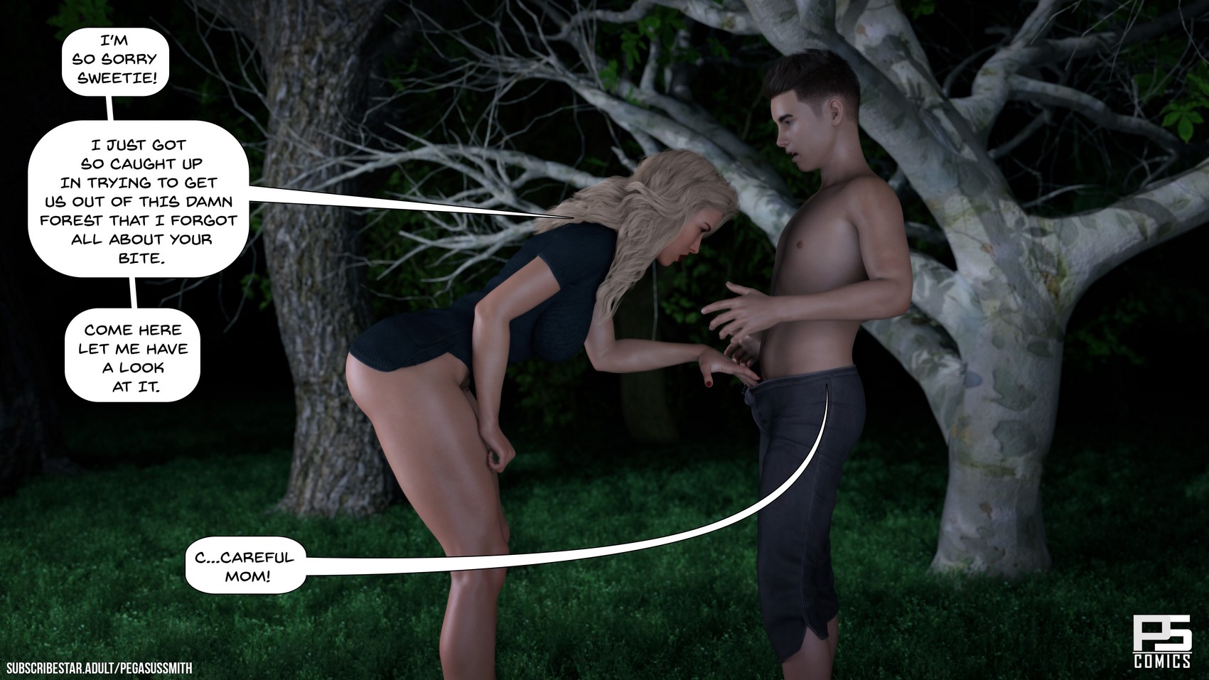 Lost in the Woods [Pegasus Smit], Lost in the Woods [3D], page 79 of 119